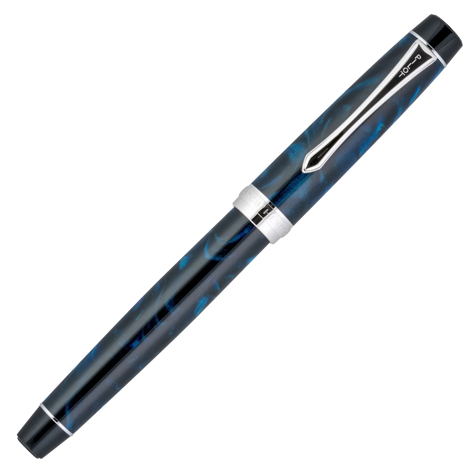 Pilot Custom Heritage SE Fountain Pen Marble Blue - Image 2
