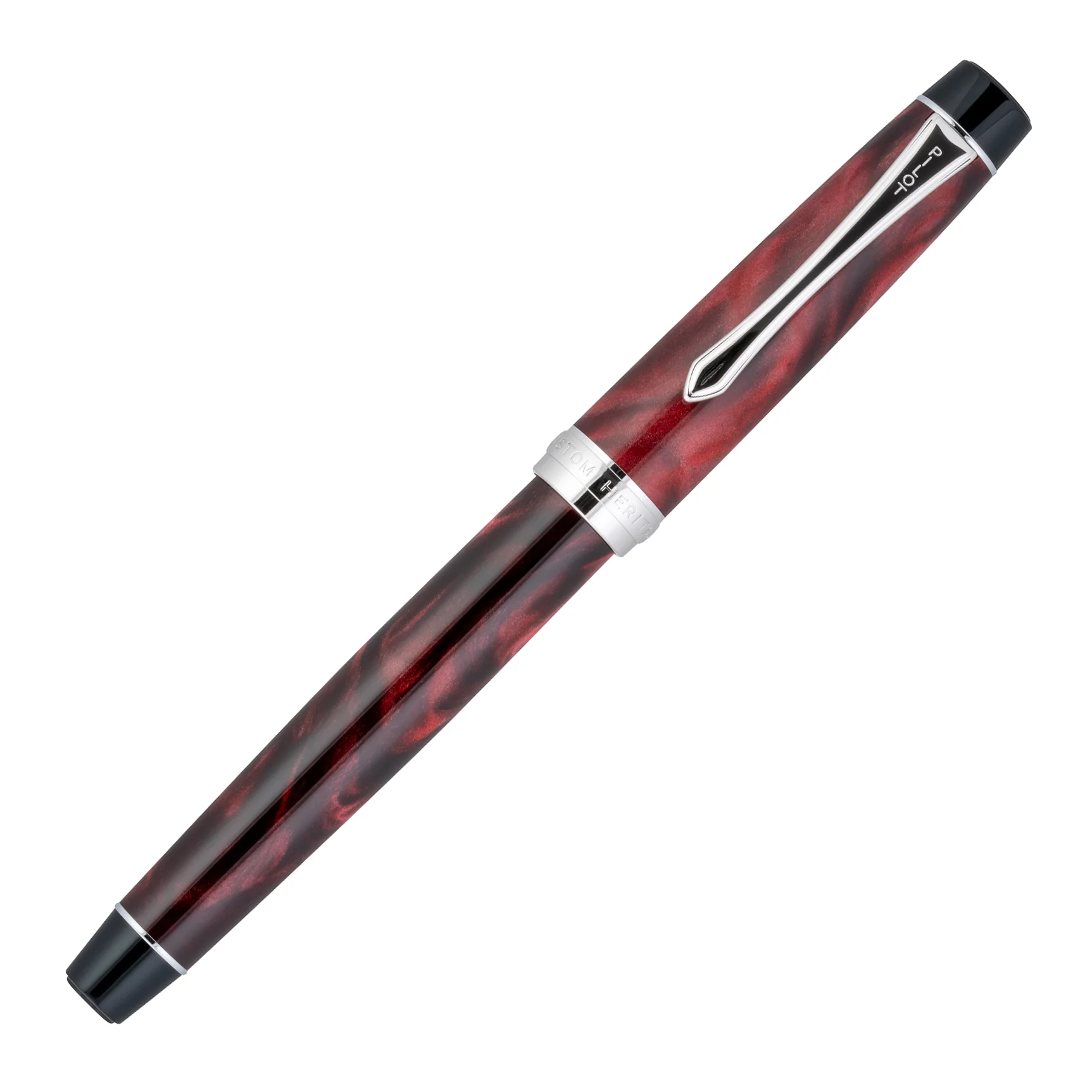 Pilot Custom Heritage SE Fountain Pen Marble Red - Image 2