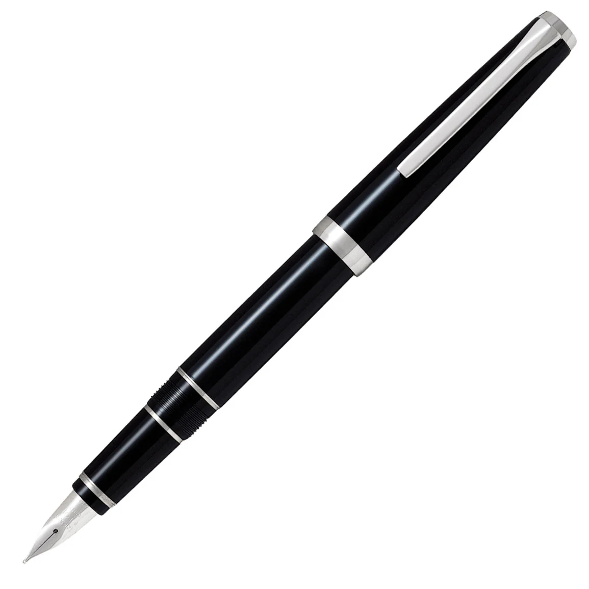 Pilot Metal Falcon Fountain Pen Black - Image 3