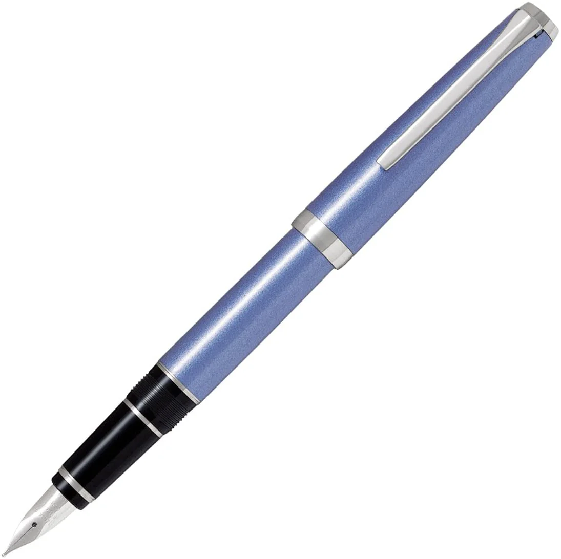 Pilot Metal Falcon Sapphire Fountain Pen