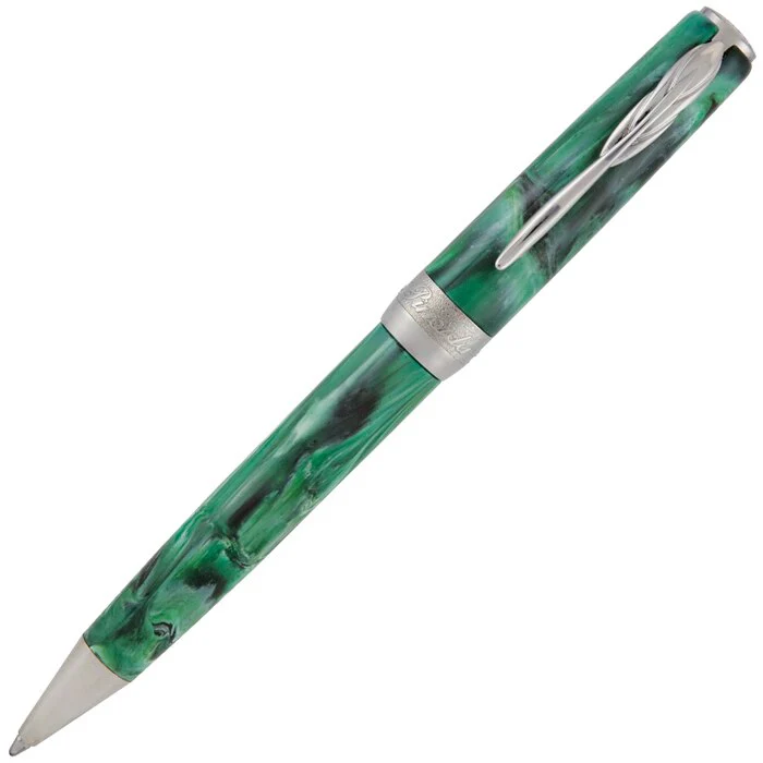 Pineider Pens La Grande Belleza(Great Beauty) Gemstones Ballpoint Malachite Green