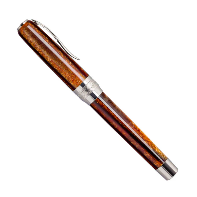 Pineider Pens Limited Edition Arco Roller Ball Pen Oak - Image 2