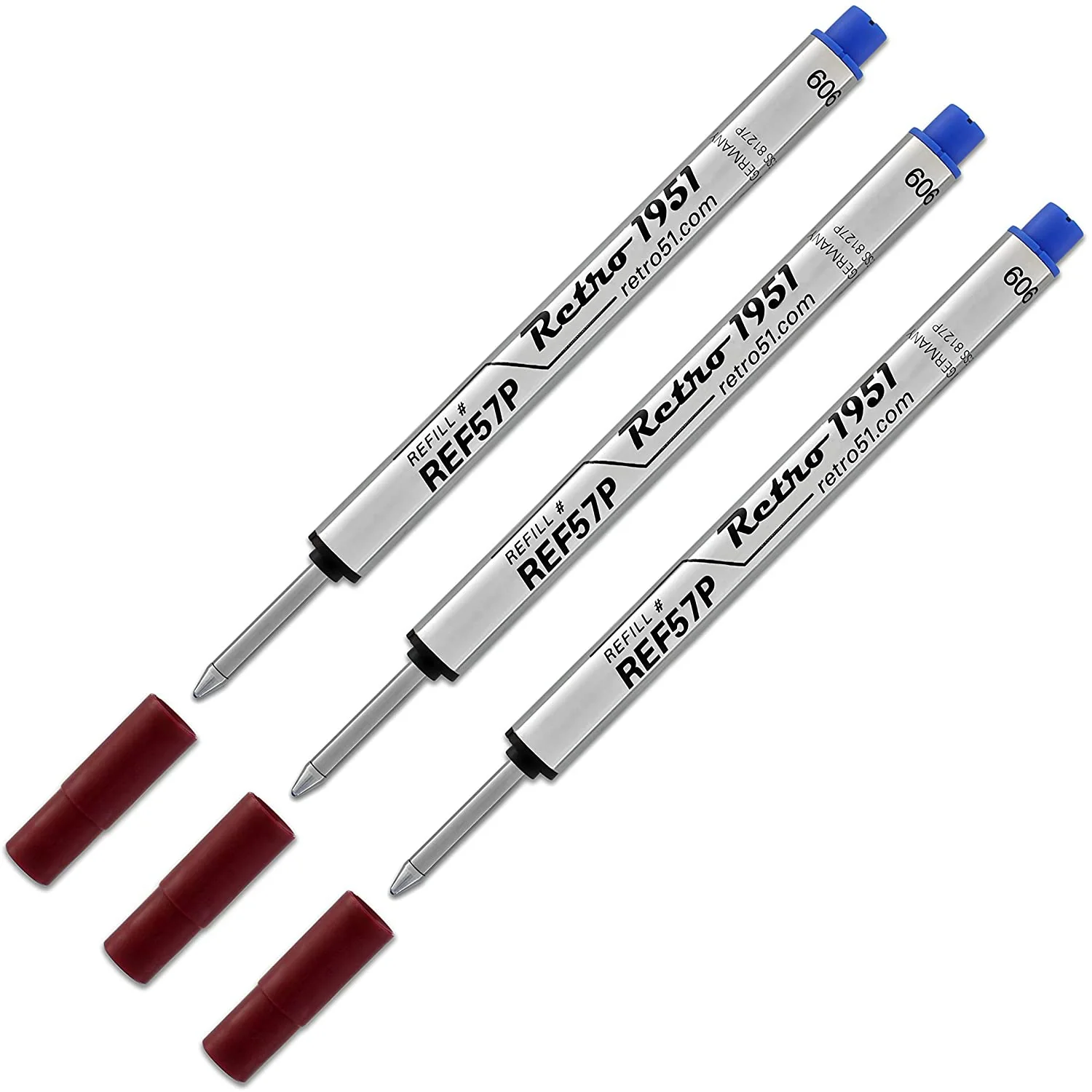 Retro 1951 Tornado Capless Rollerbal Refills - Pack of 3 - Image 3