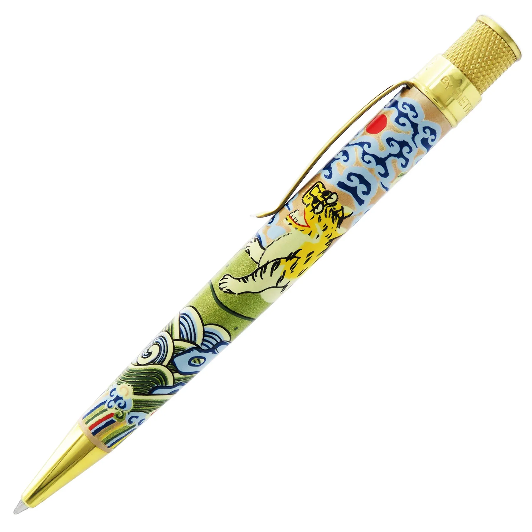 Retro 51 The Metropolitan Museum - Chinese Tiger Rank Badge Rollerball