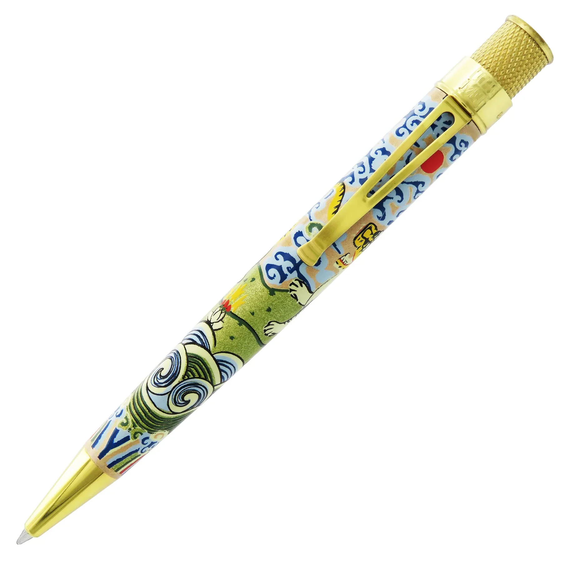 Retro 51 The Metropolitan Museum - Chinese Tiger Rank Badge Rollerball - Image 4