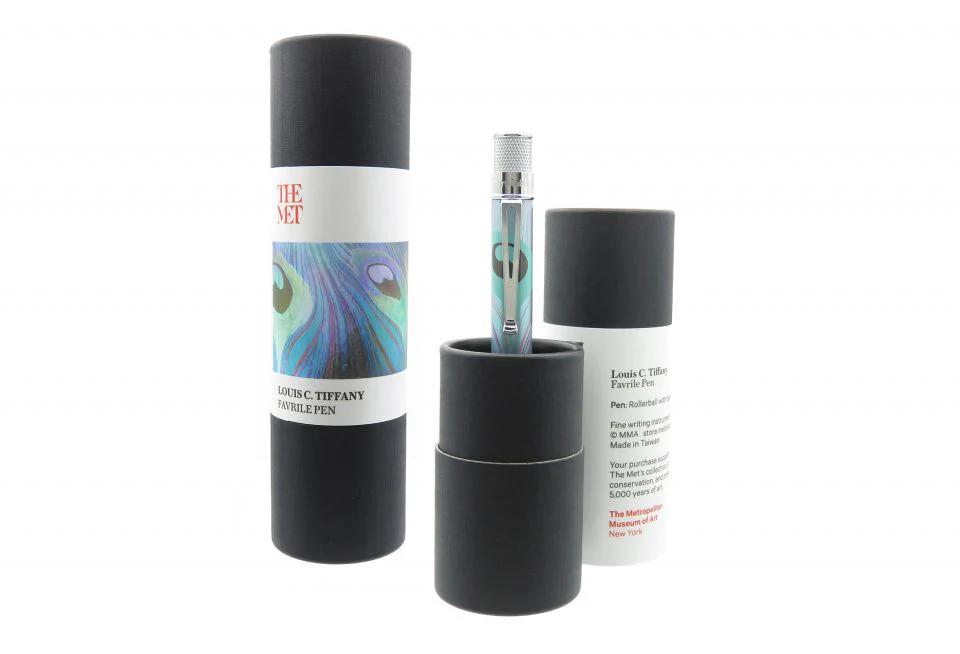 Retro 51 The Metropolitan Museum - Tiffany LCT Favrile Rollerball Pen - Image 4