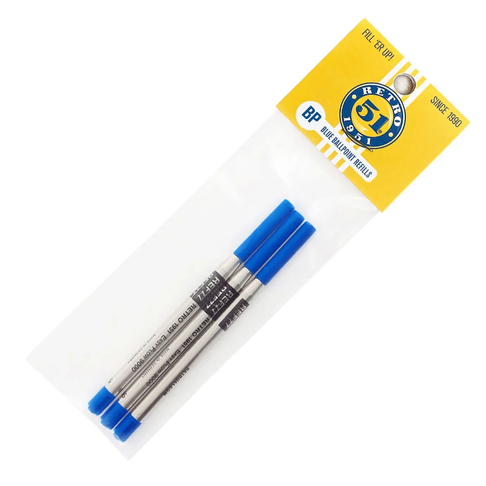 Retro 1951 Tornado Ballpoint Pen Refills - Pack of 3