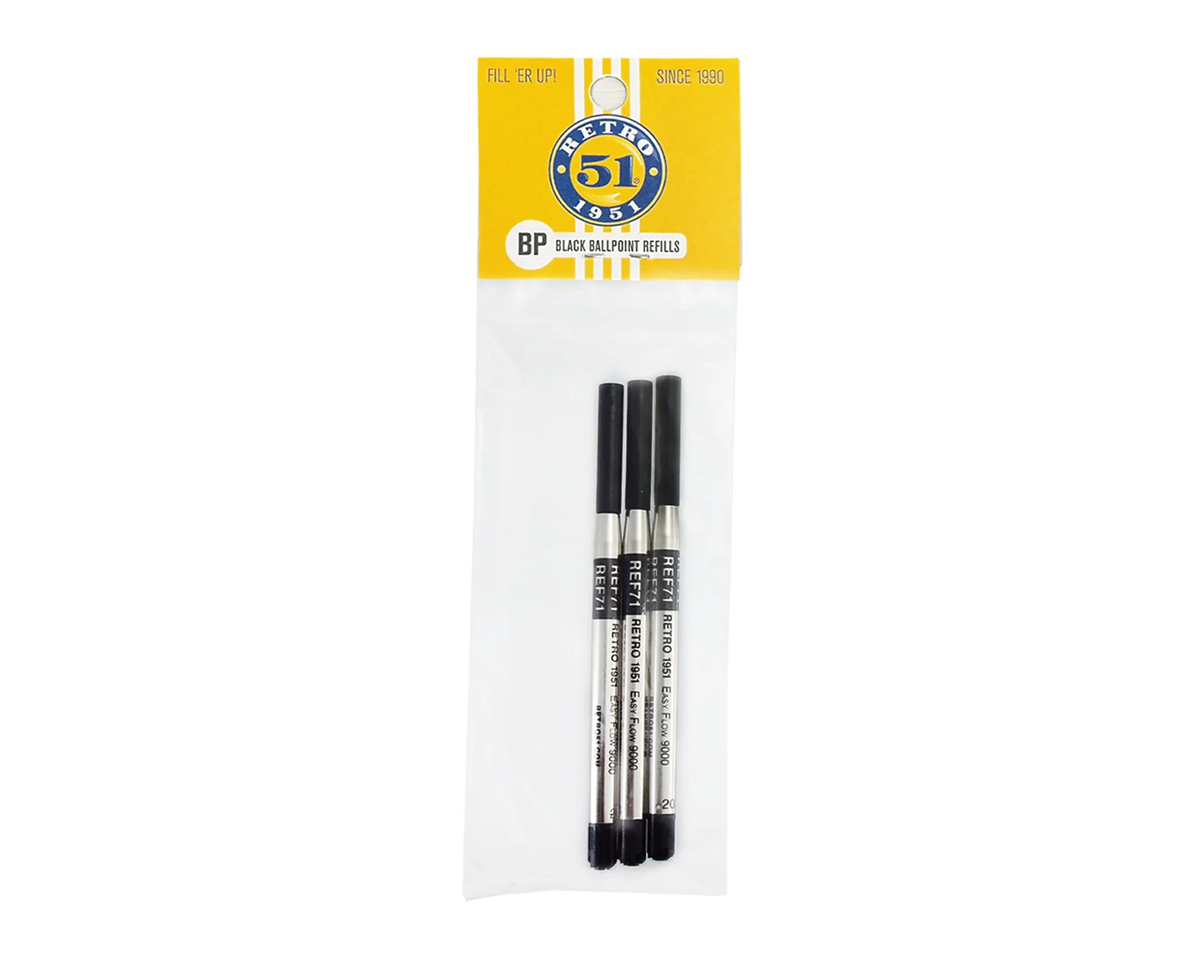 Retro 1951 Tornado Ballpoint Pen Refills - Pack of 3 - Image 2