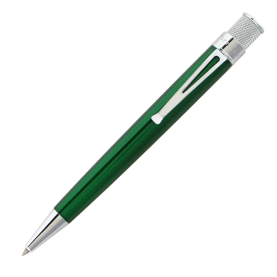 Retro 1951 Tornado Classic Lacquer Rollerball Pen Green