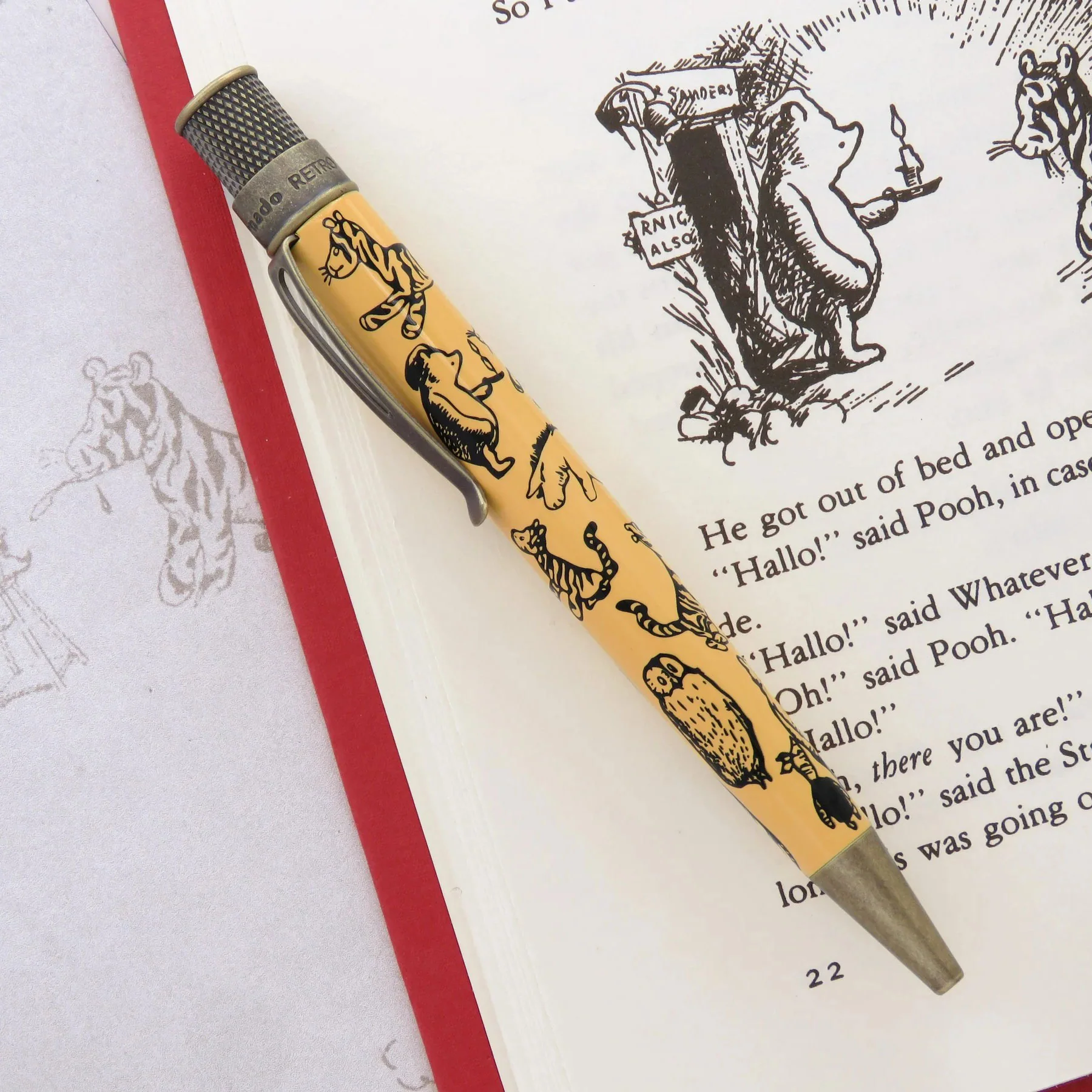 Retro 51 A.A. Milne The House at Pooh Corner Decorations by E.H. Shepard - Tornado™ Rollerball - Image 3