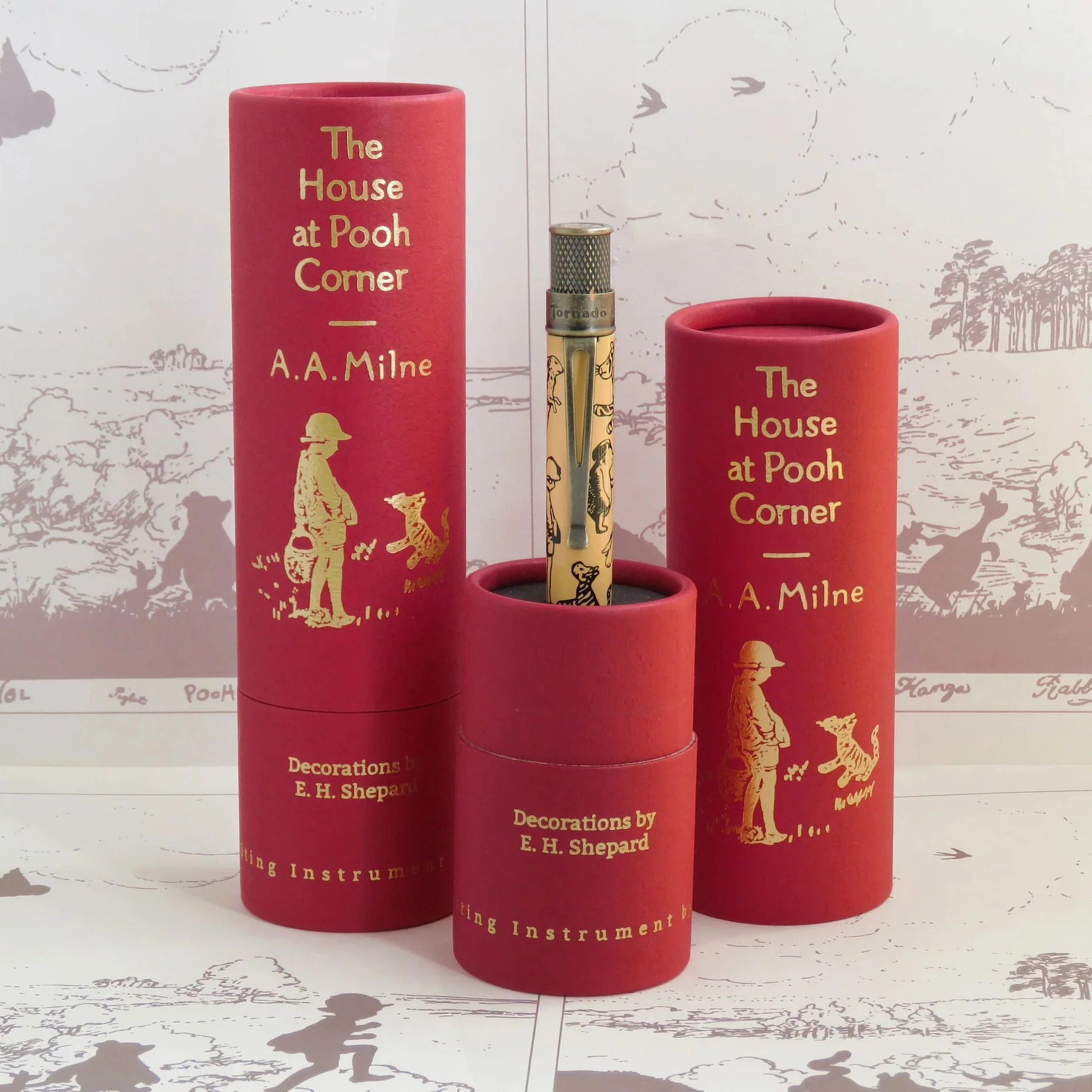 Retro 51 A.A. Milne The House at Pooh Corner Decorations by E.H. Shepard - Tornado™ Rollerball - Image 5