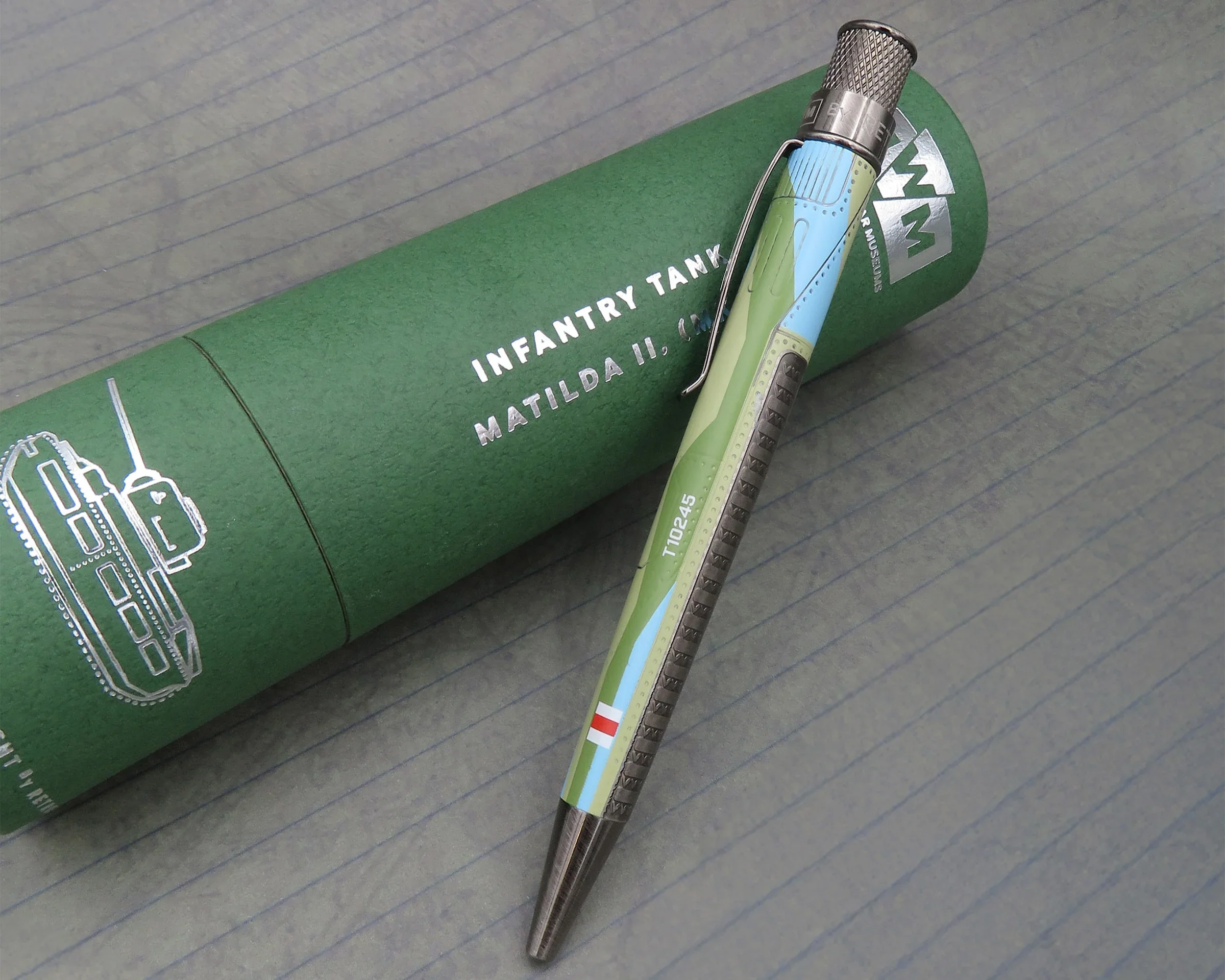 Retro 51 Imperial War Museums - Matilda Tank Rollerball - Image 5