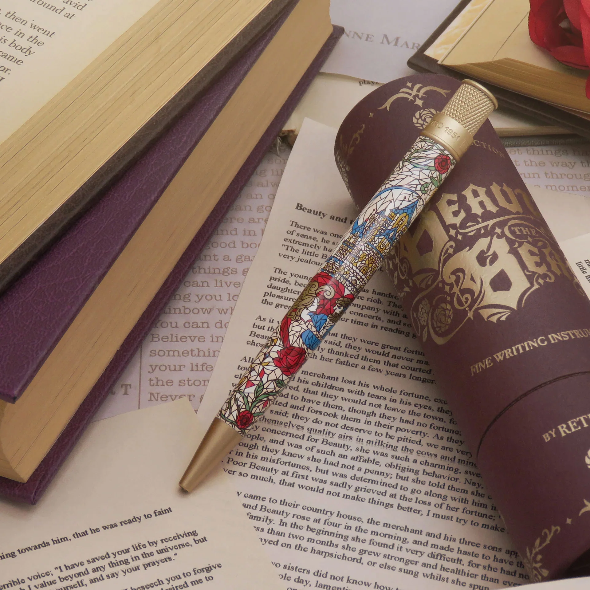 Retro 51 Literary Beauty and The Beast - Tornado Rollerball - Image 5