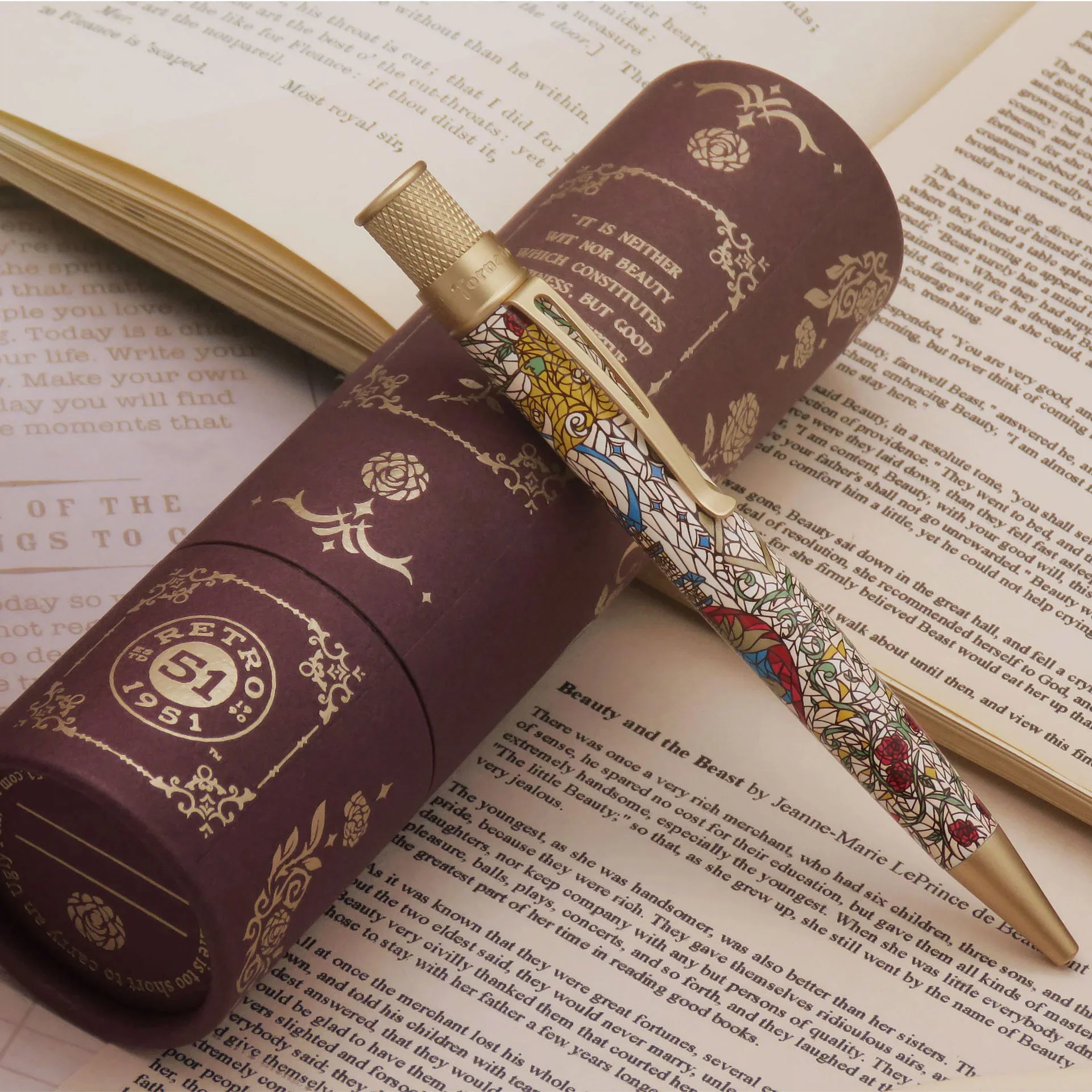 Retro 51 Literary Beauty and The Beast - Tornado Rollerball - Image 6