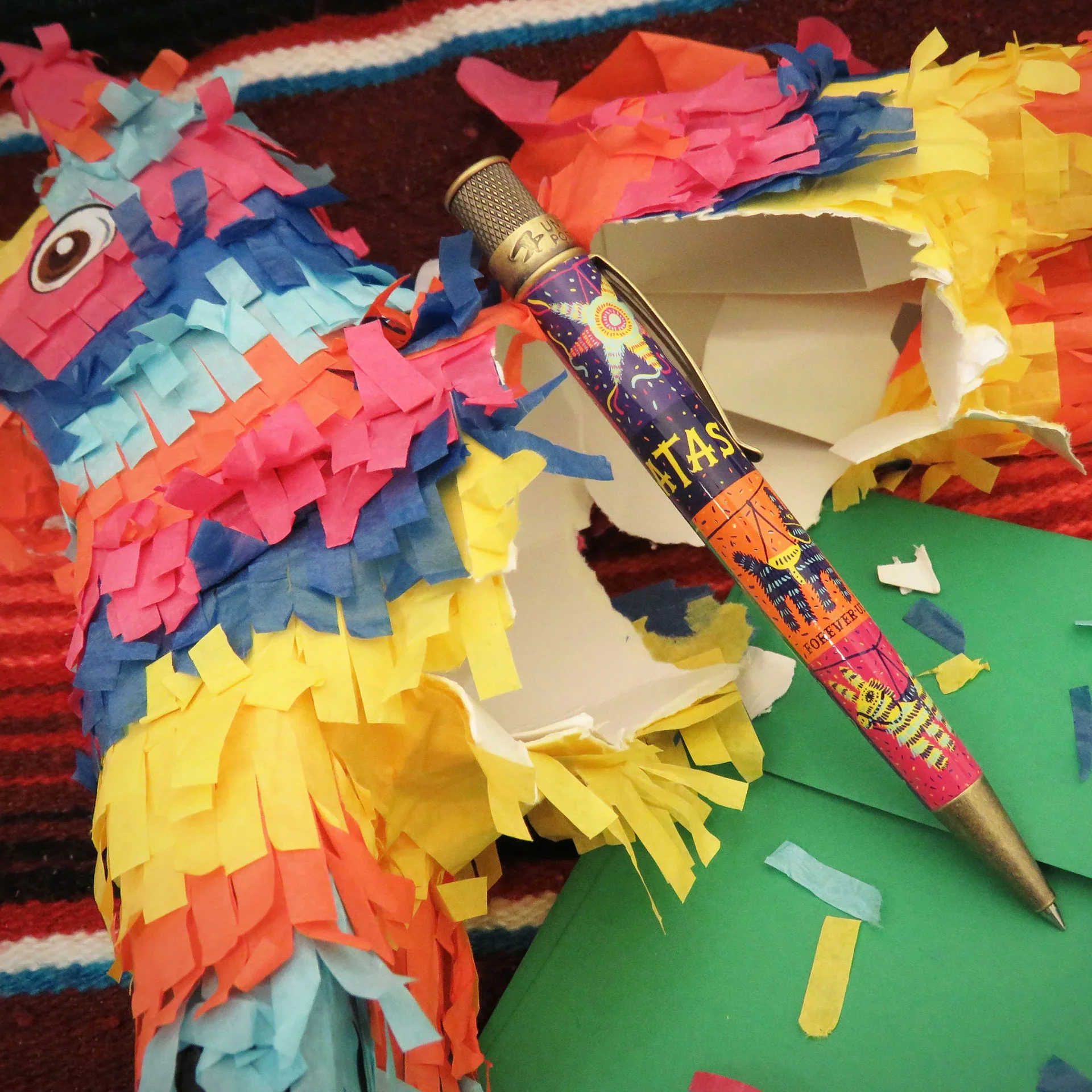 Retro 51 Officially Licensed United States Postal Service - Pinatas Stamps Rollerball - Image 5