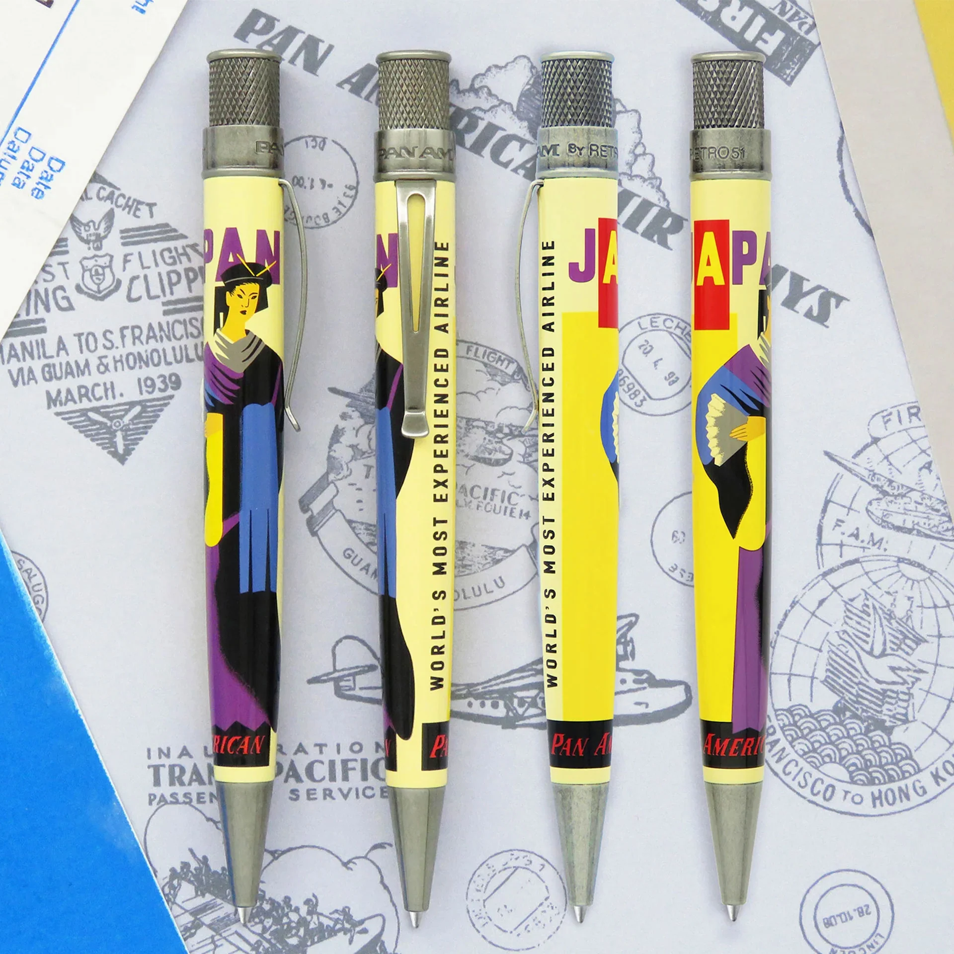 Retro 51 Pan Am® - Japan Poster Rollerball - Image 3