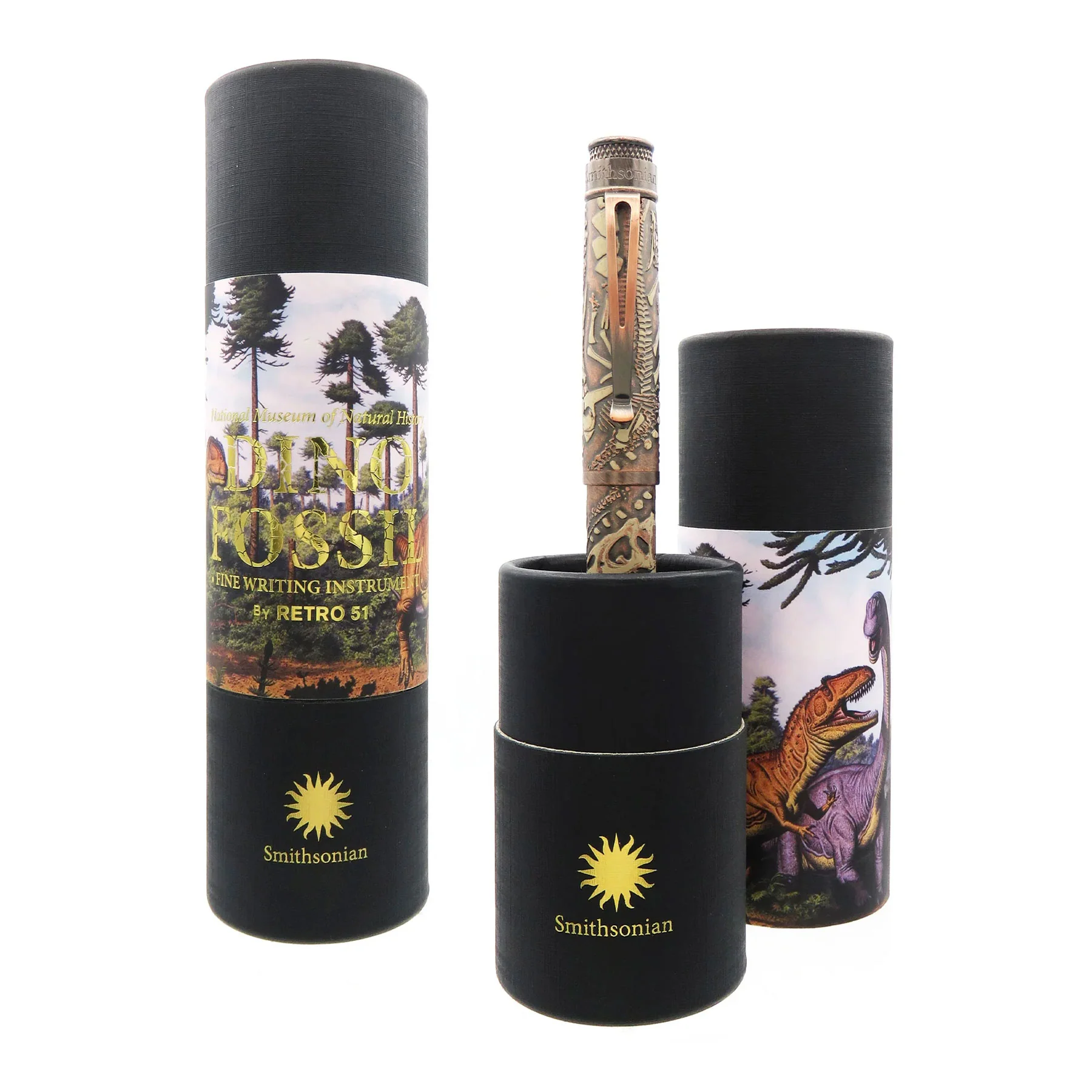 Retro 51 Smithsonian - Dinosaur Fossil Tornado™ Fountain Pen - Image 5