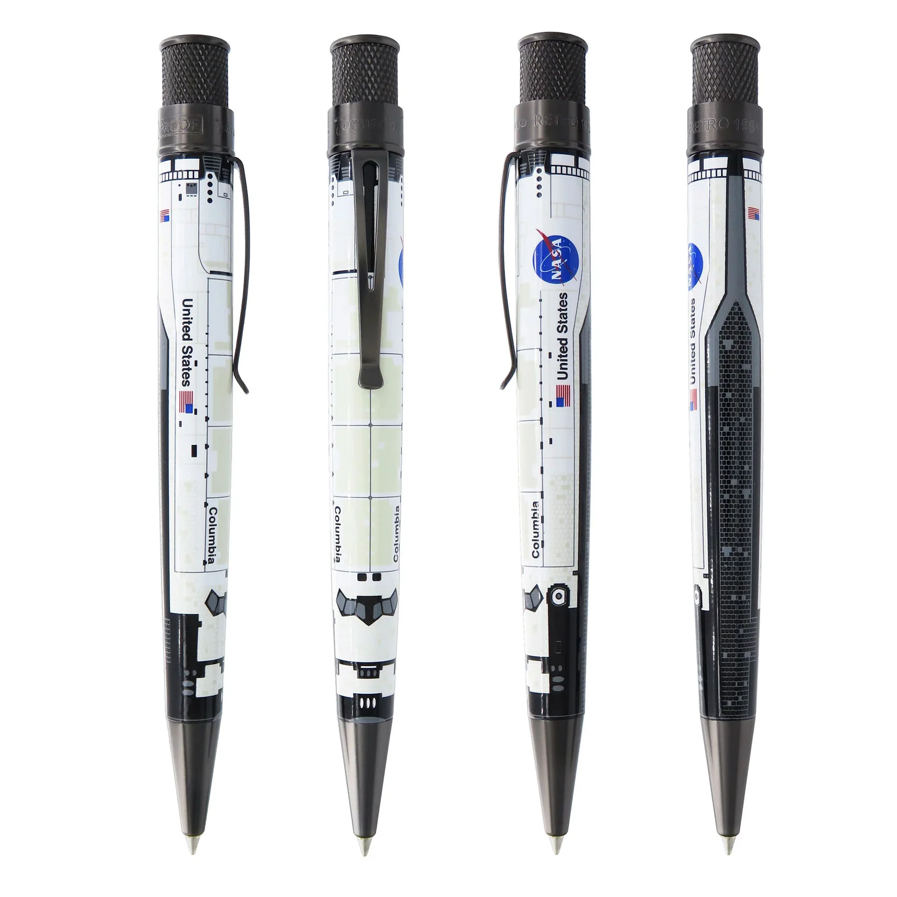 Retro 51 Smithsonian - Rollerball Pen Columbia Space Shuttle - Image 3
