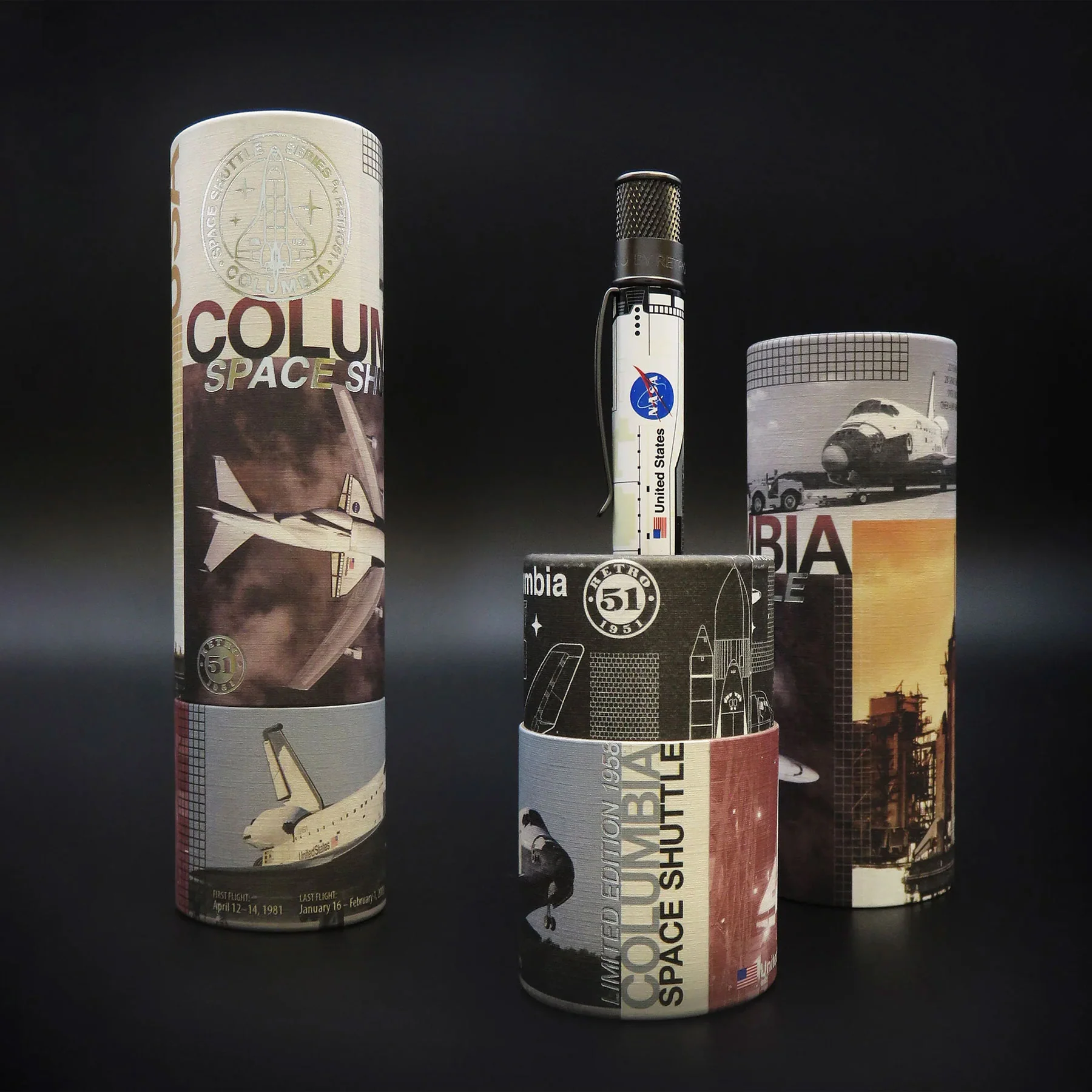 Retro 51 Smithsonian - Rollerball Pen Columbia Space Shuttle - Image 6