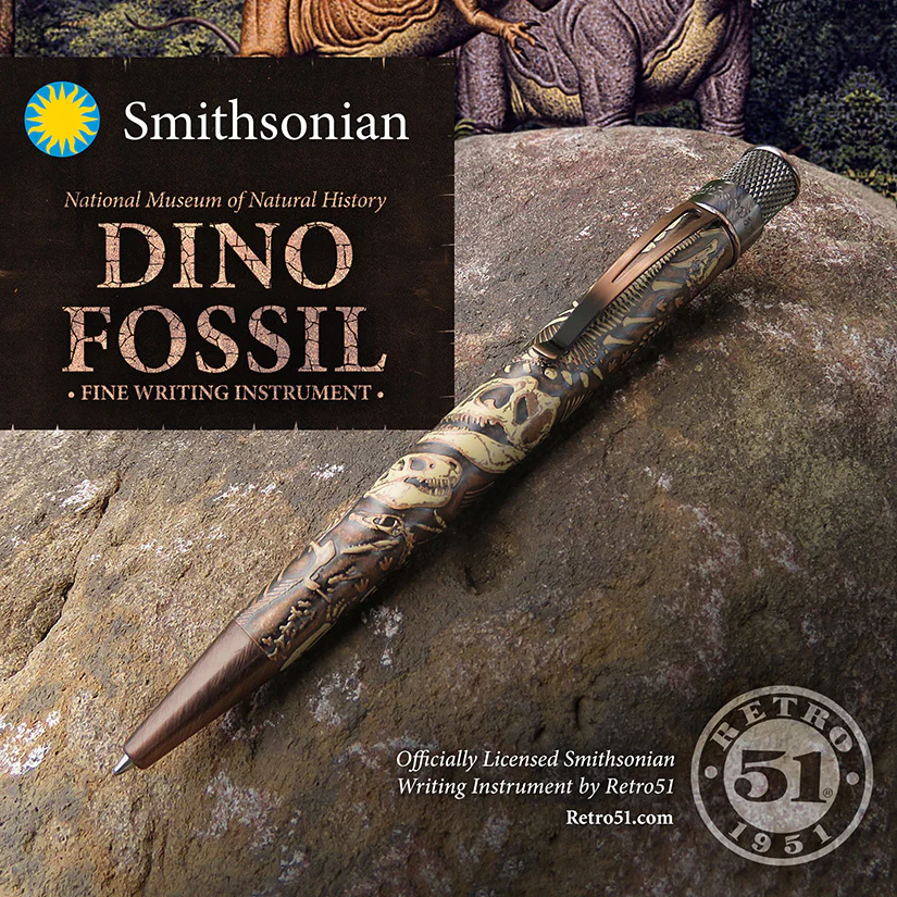Retro 51 Smithsonian - Dinosaur Fossil Tornado™ Rollerball Pen - Image 7