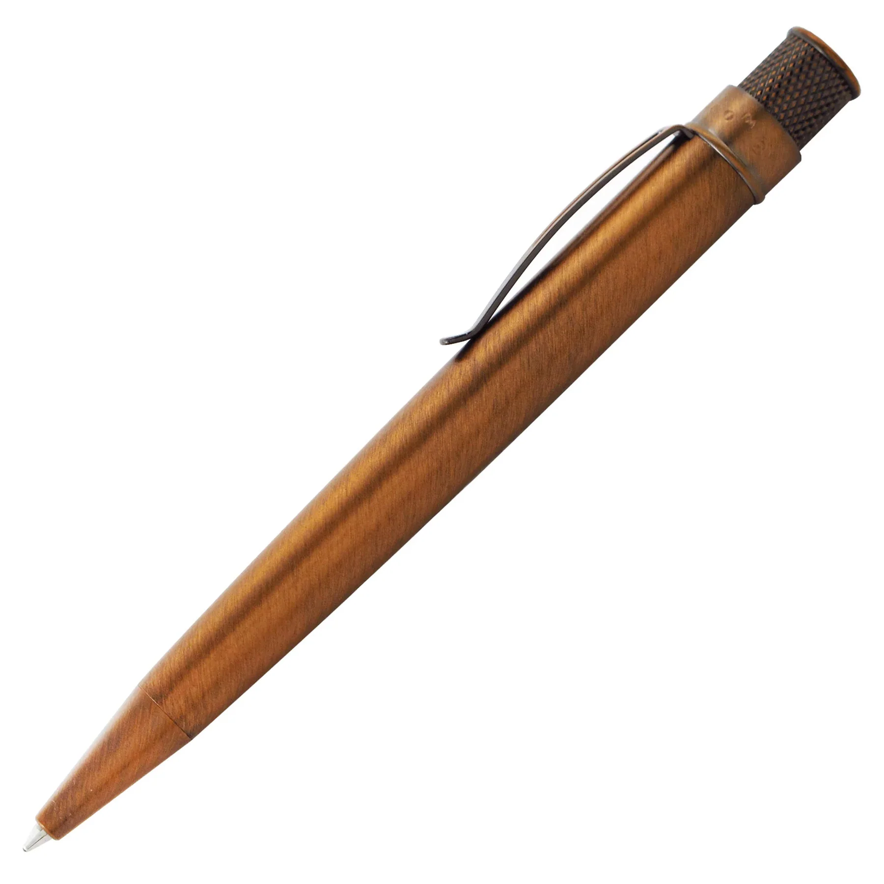 Retro 51 Tornado Vintage Metalsmith Lincoln Antique Copper Rollerball - Image 2