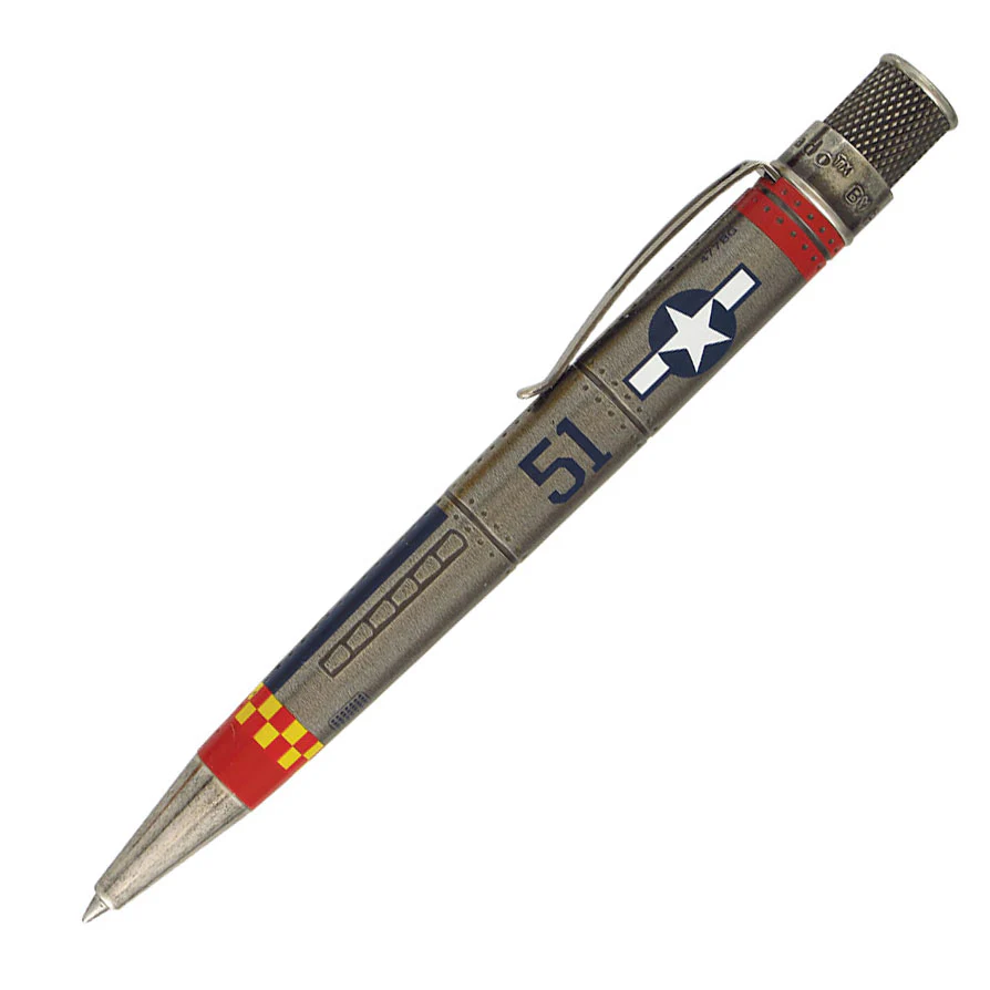 Retro 51 Tornado Vintage Metalsmith P-51 Mustang Rollerball