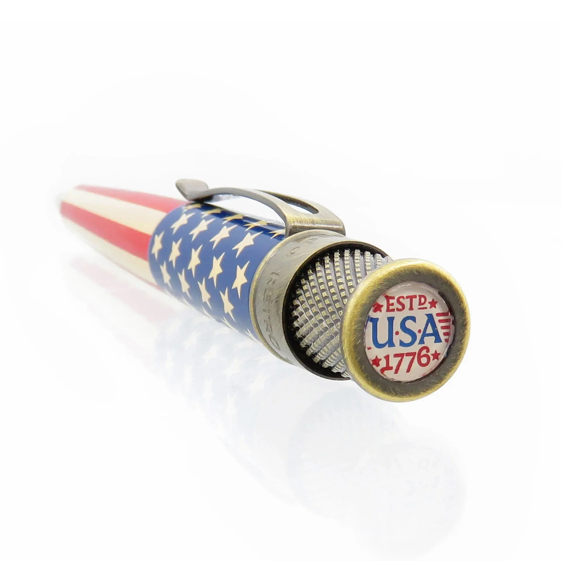 Retro 51 Tornado Vintage Metalsmith Tribute 250 Flag Rollerball - Image 6