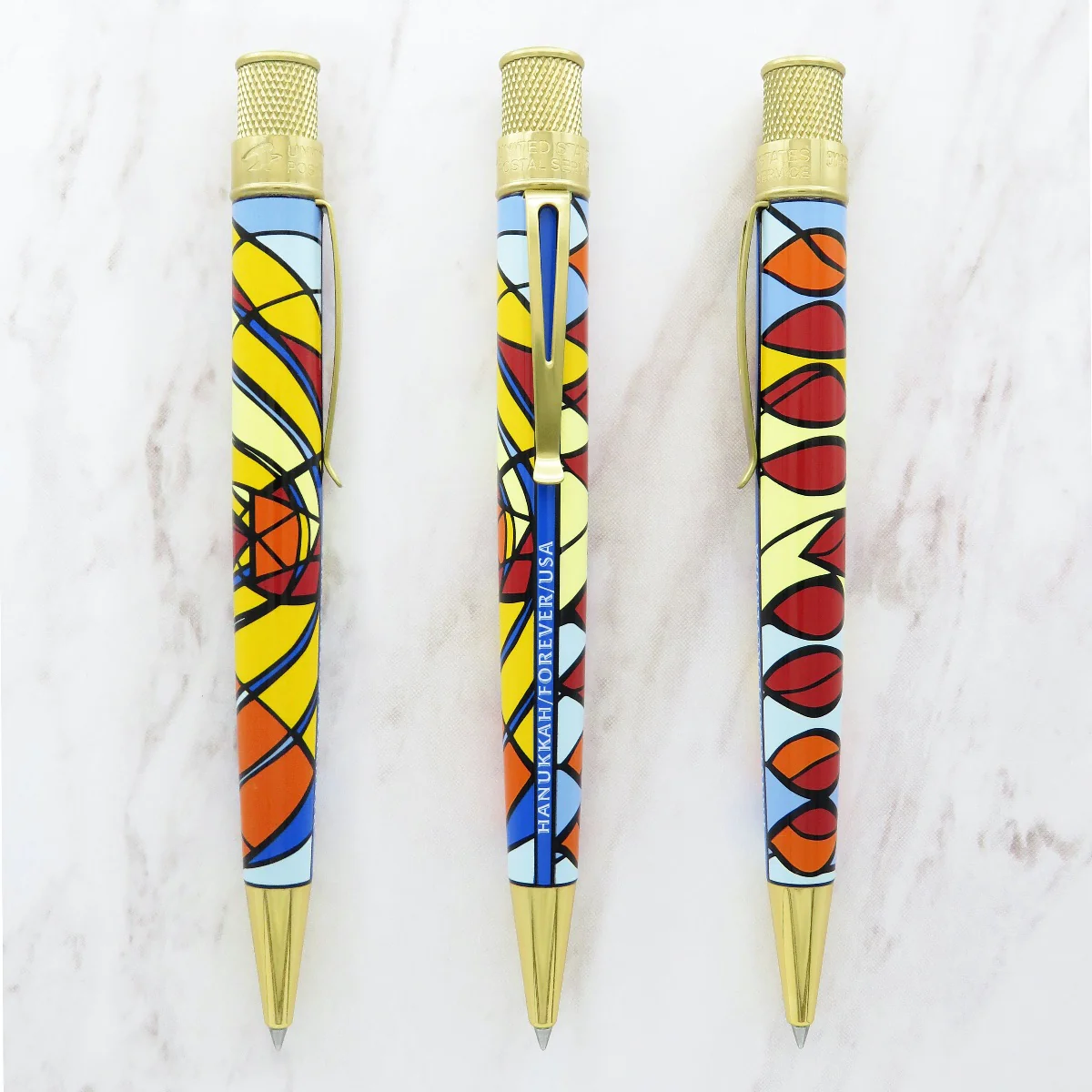 Retro 51 Officially Licensed United States Postal Service - "Hanukkah" Stamp Rollerball Pen