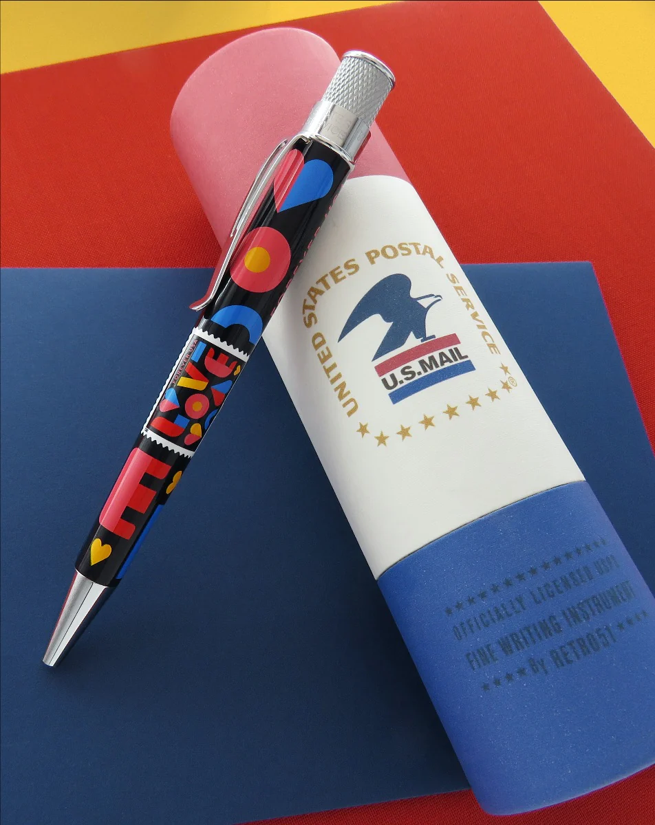 Retro 51 Officially Licensed United States Postal Service Love Stamp Rollerball Pen - Image 4