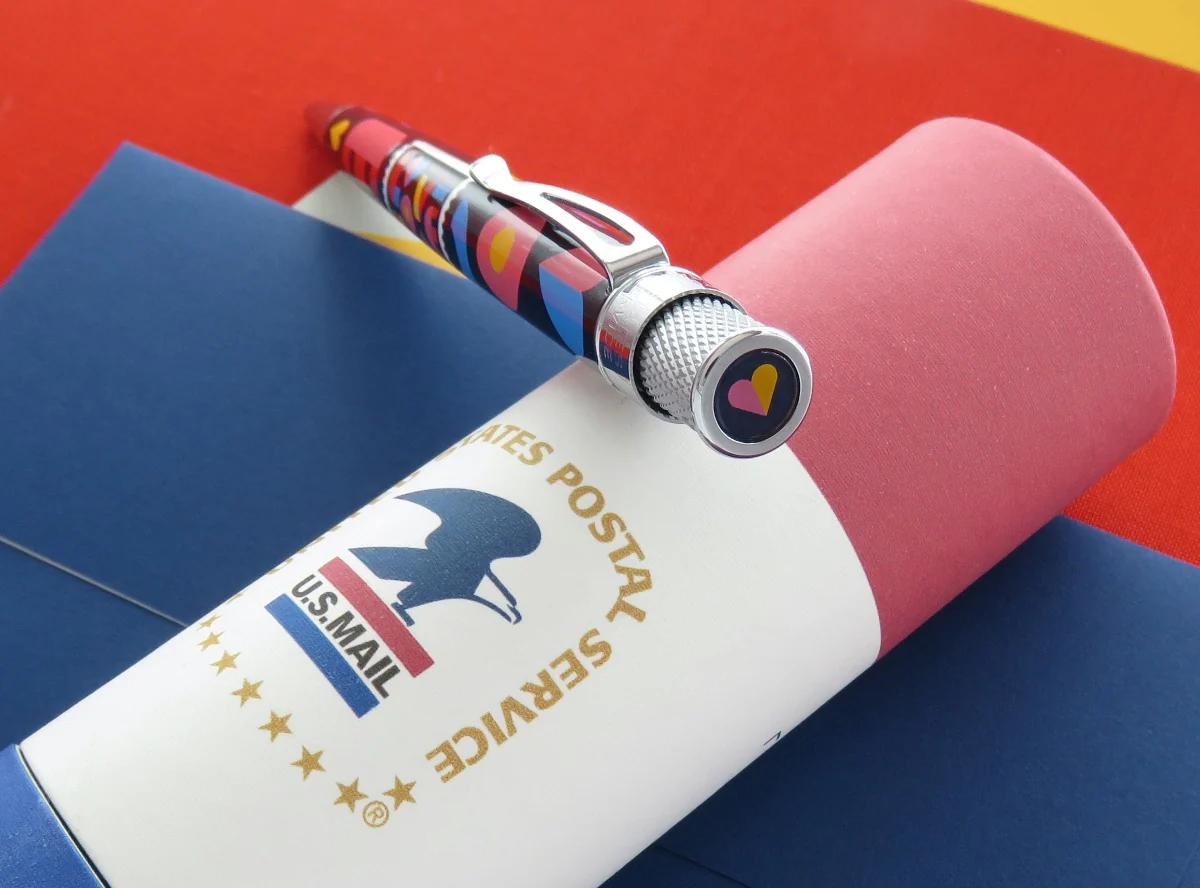 Retro 51 Officially Licensed United States Postal Service Love Stamp Rollerball Pen - Image 5