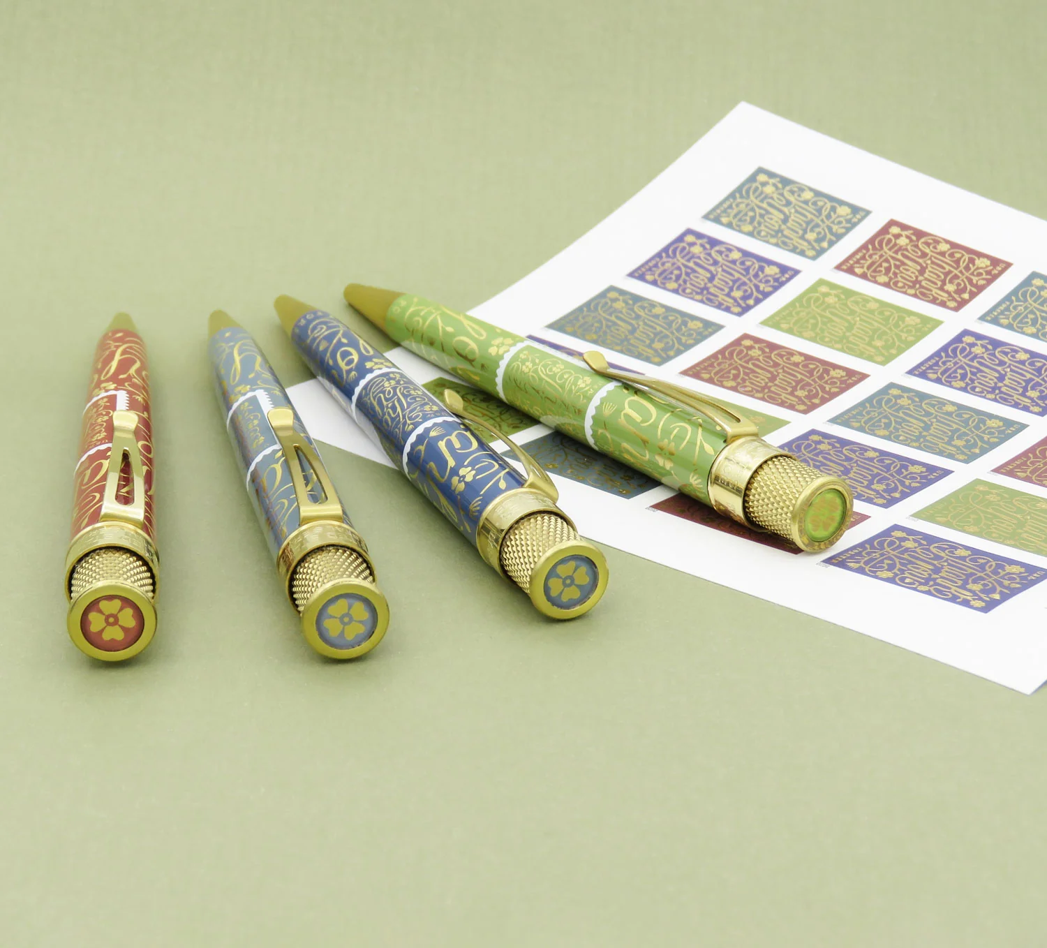 Retro 51 Officially Licensed United States Postal Service "Thank You" Stamp Rollerball Pen - Image 3