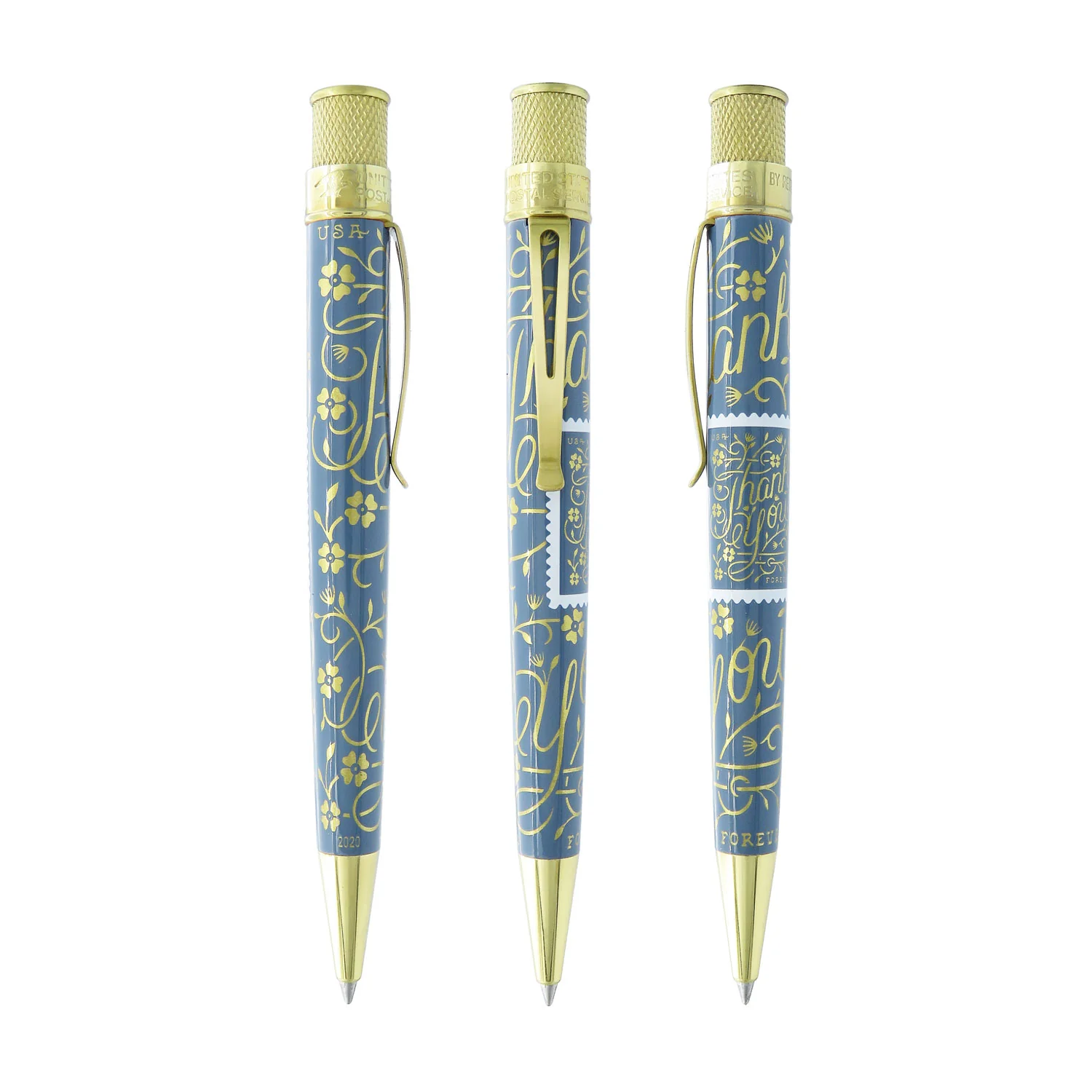 Retro 51 Officially Licensed United States Postal Service "Thank You" Stamp Rollerball Pen - Image 5