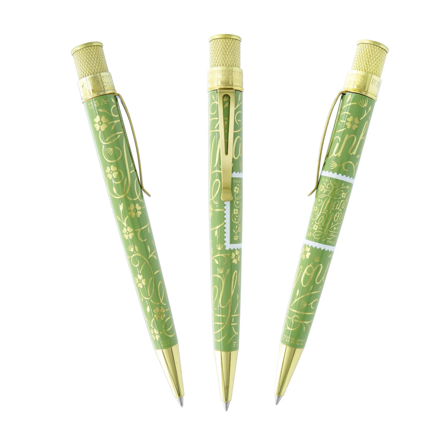 Retro 51 Officially Licensed United States Postal Service "Thank You" Stamp Rollerball Pen - Image 6