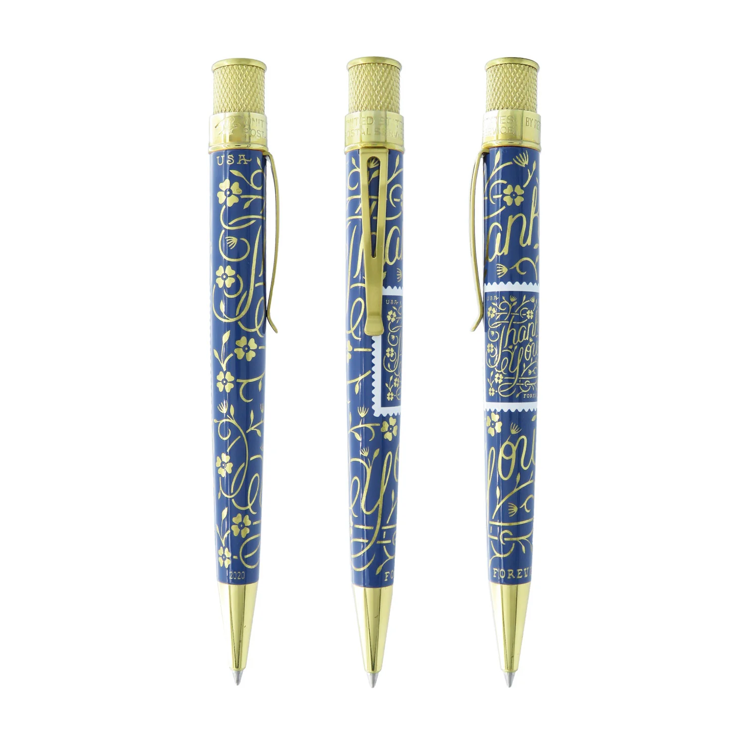 Retro 51 Officially Licensed United States Postal Service "Thank You" Stamp Rollerball Pen - Image 7