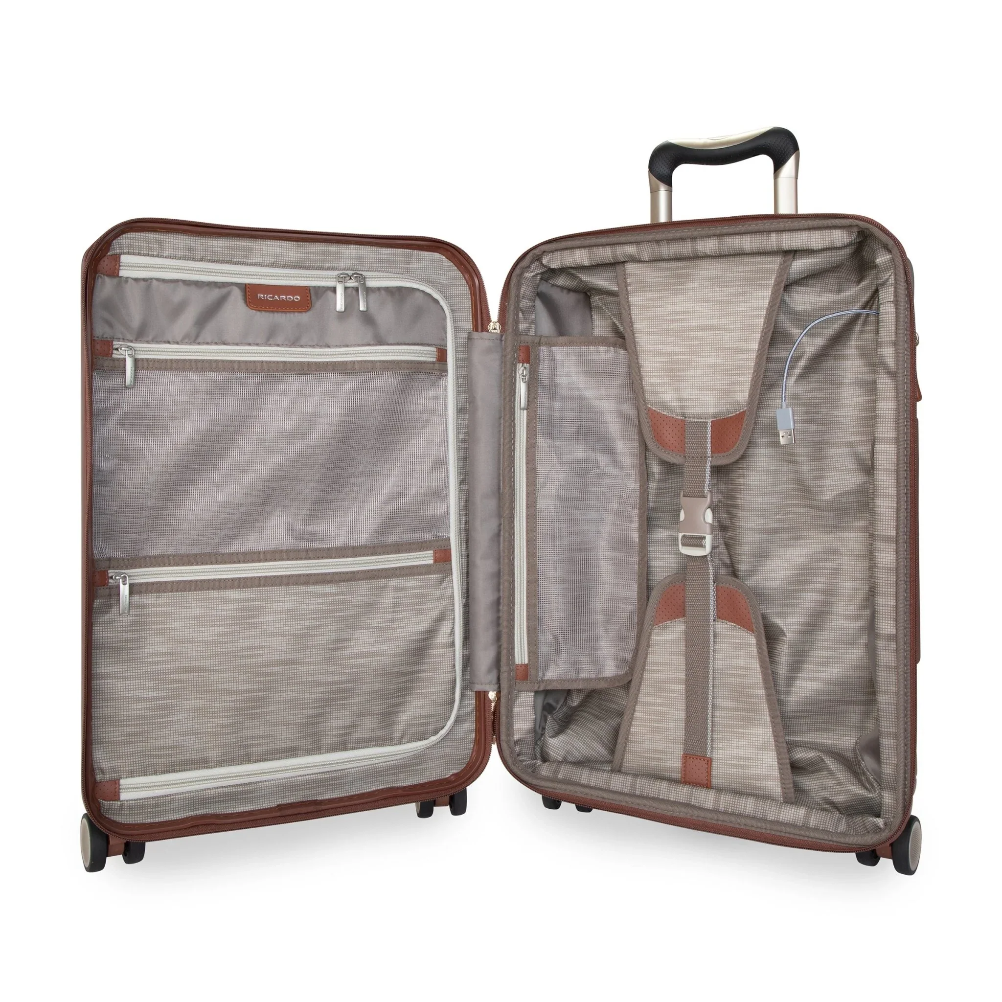 Ricardo of Beverly Hills Montecito 2.0 Hardside 2-Piece Set Graphite (21" Carry-On, 25" Medium Checked) (Copy) - Image 13