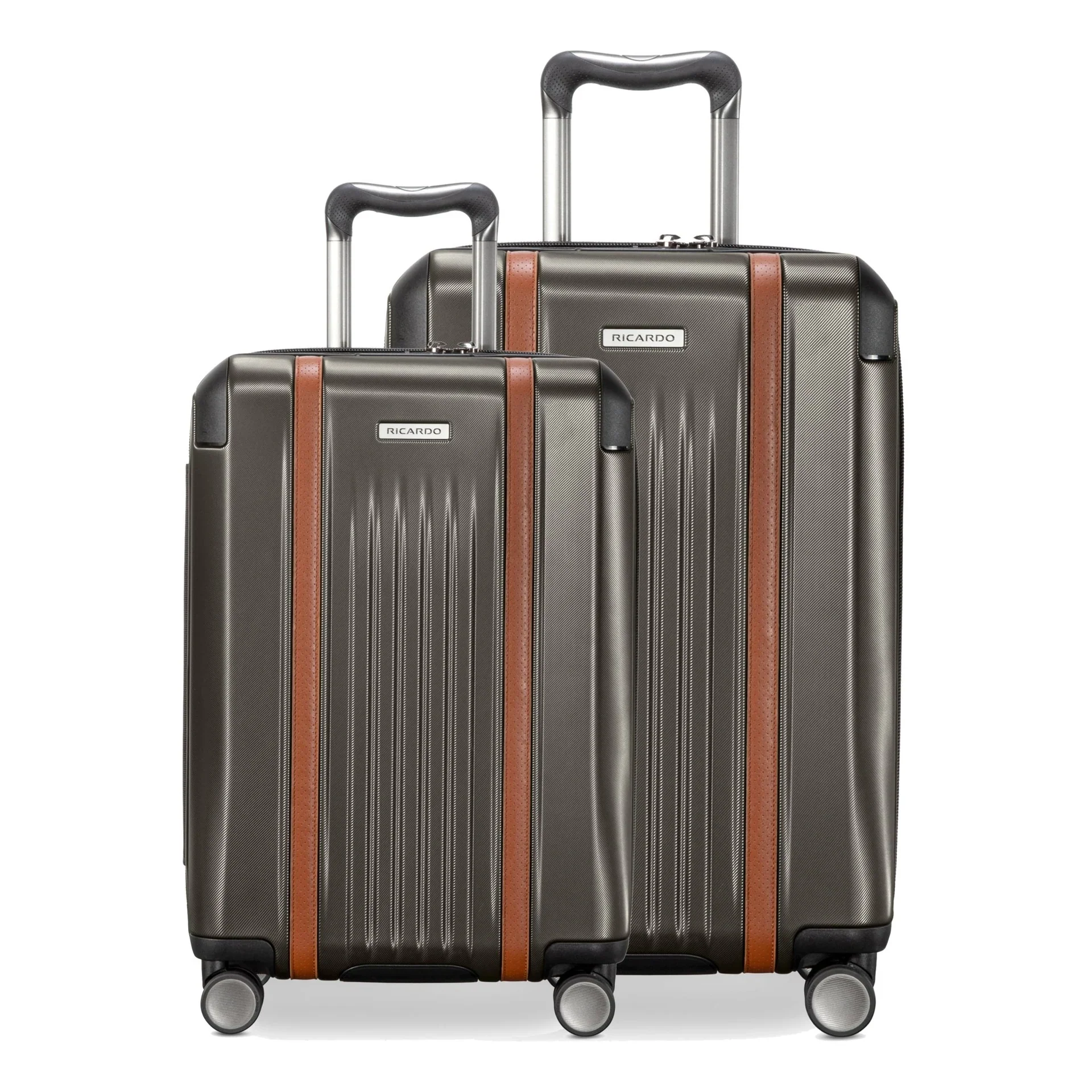 Ricardo of Beverly Hills Montecito 2.0 Hardside 2-Piece Set Graphite (21" Carry-On, 25" Medium Checked) (Copy)