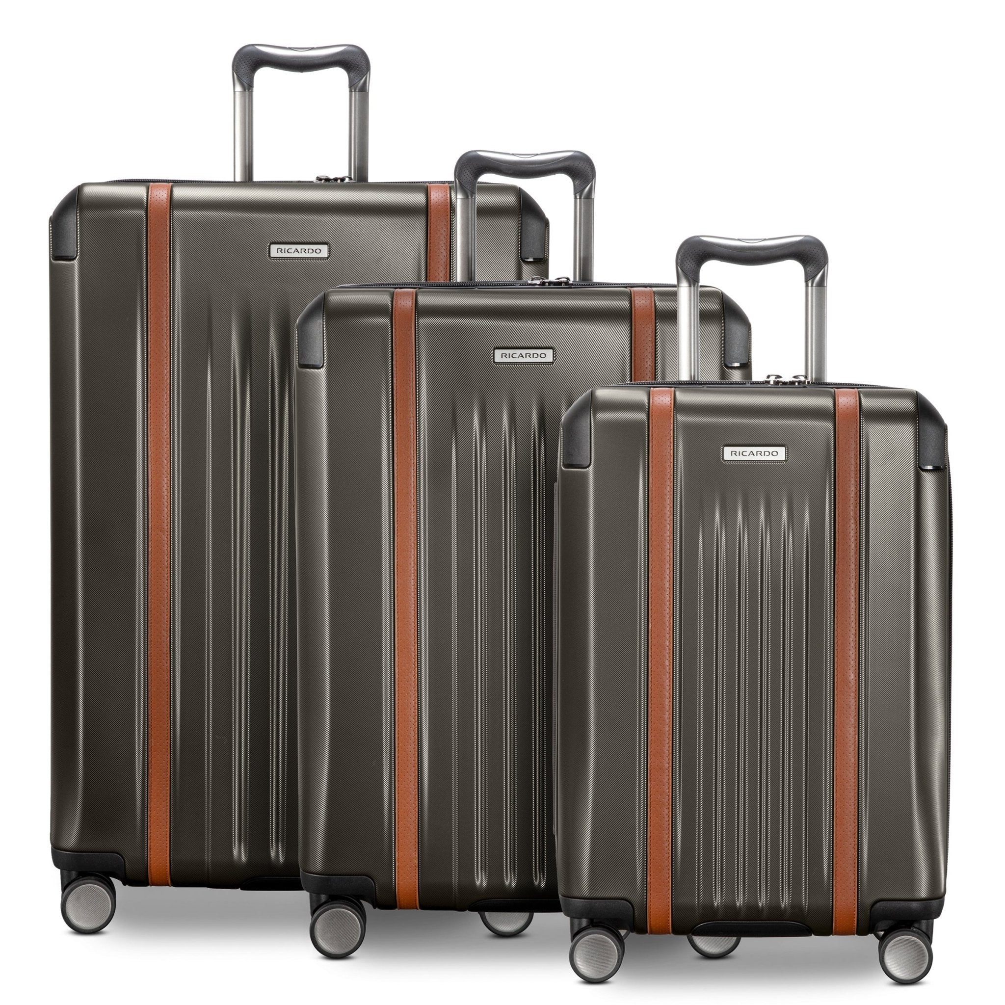 Ricardo of Beverly Hills Montecito 2.0 Hardside 3-Piece Set Graphite