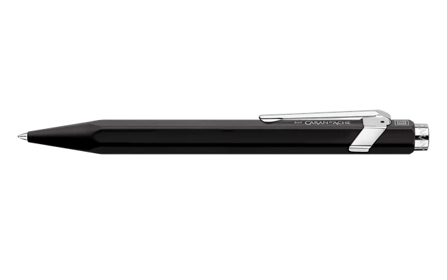Caran d'Ache Roller Pen 849, Black with etui - Image 2