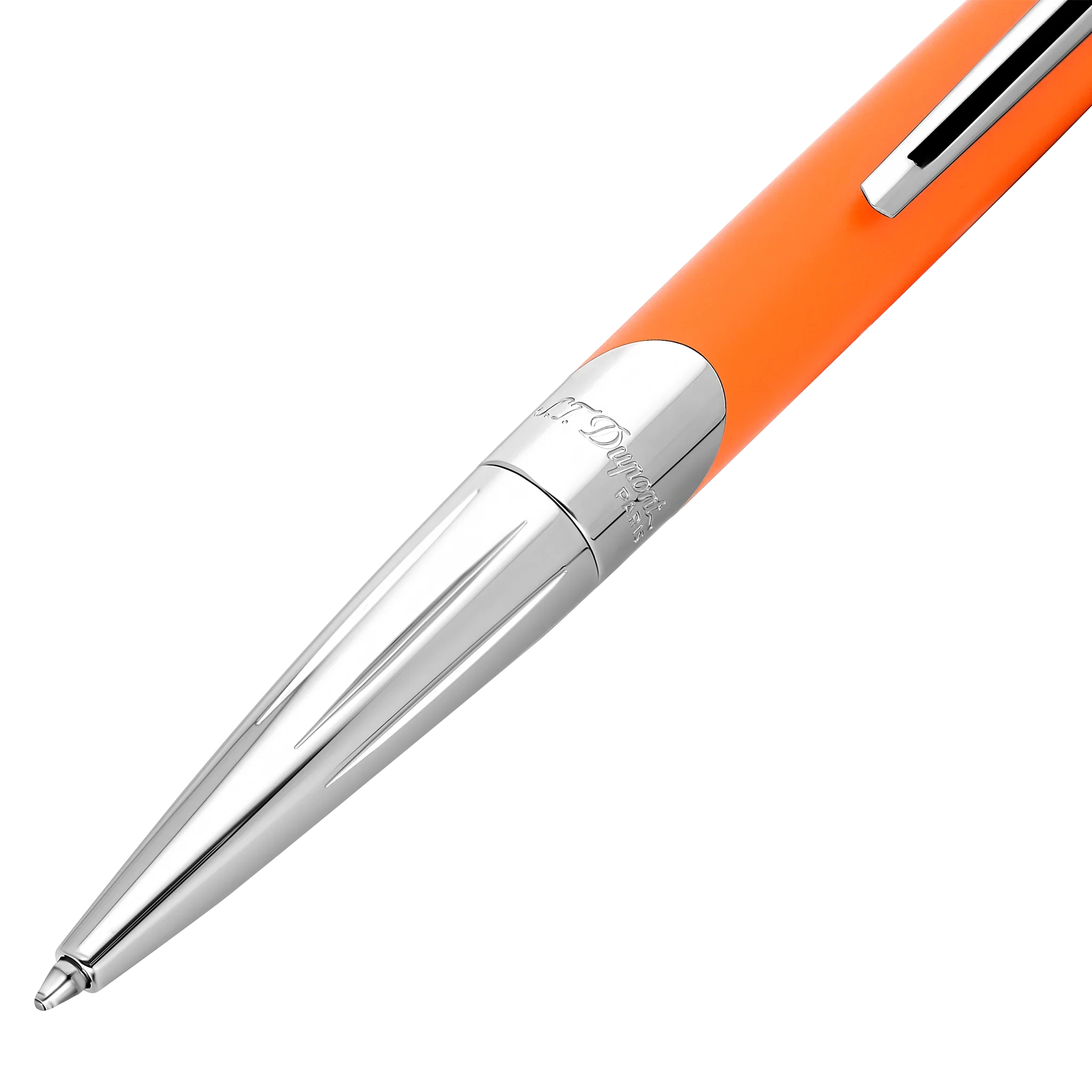 S. T. Dupont Defi Millenium Orange Ballpoint Pen - Image 2