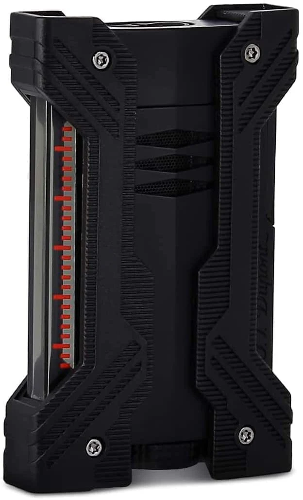 S. T. Dupont DEFI XXTREME Double Flame Lighter Black - Image 2