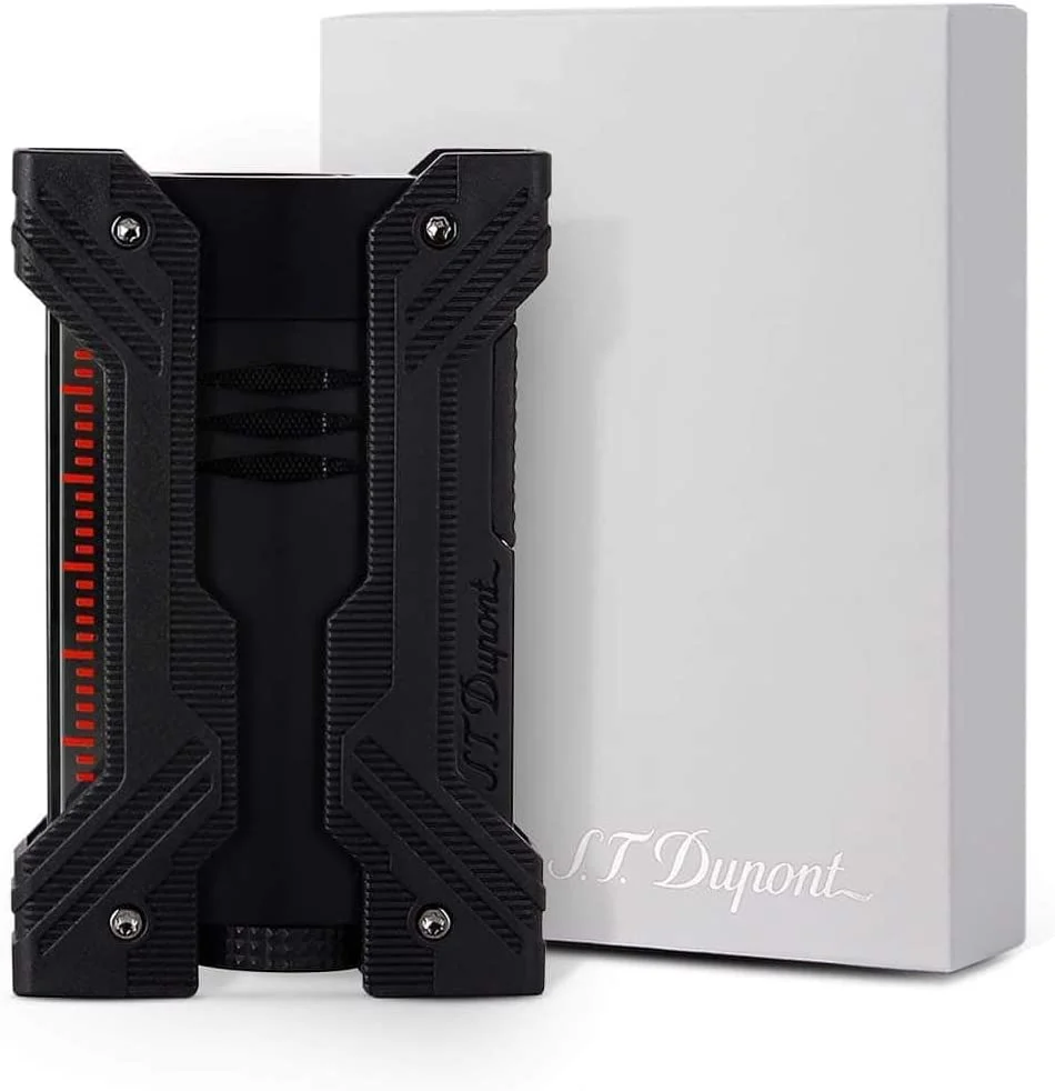 S. T. Dupont DEFI XXTREME Double Flame Lighter Black - Image 4