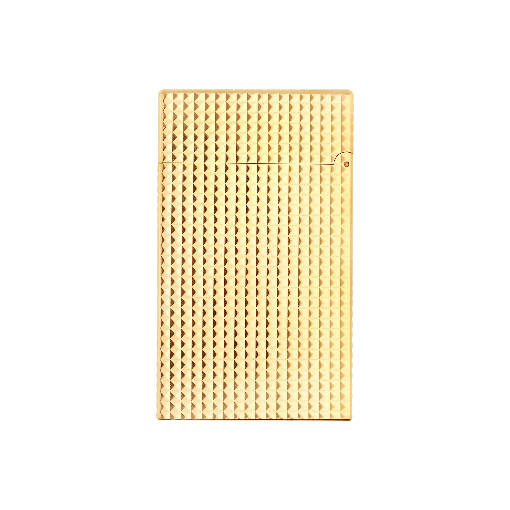 S.T. Dupont Le Grand Diamond Head Lighter Golden - Image 3
