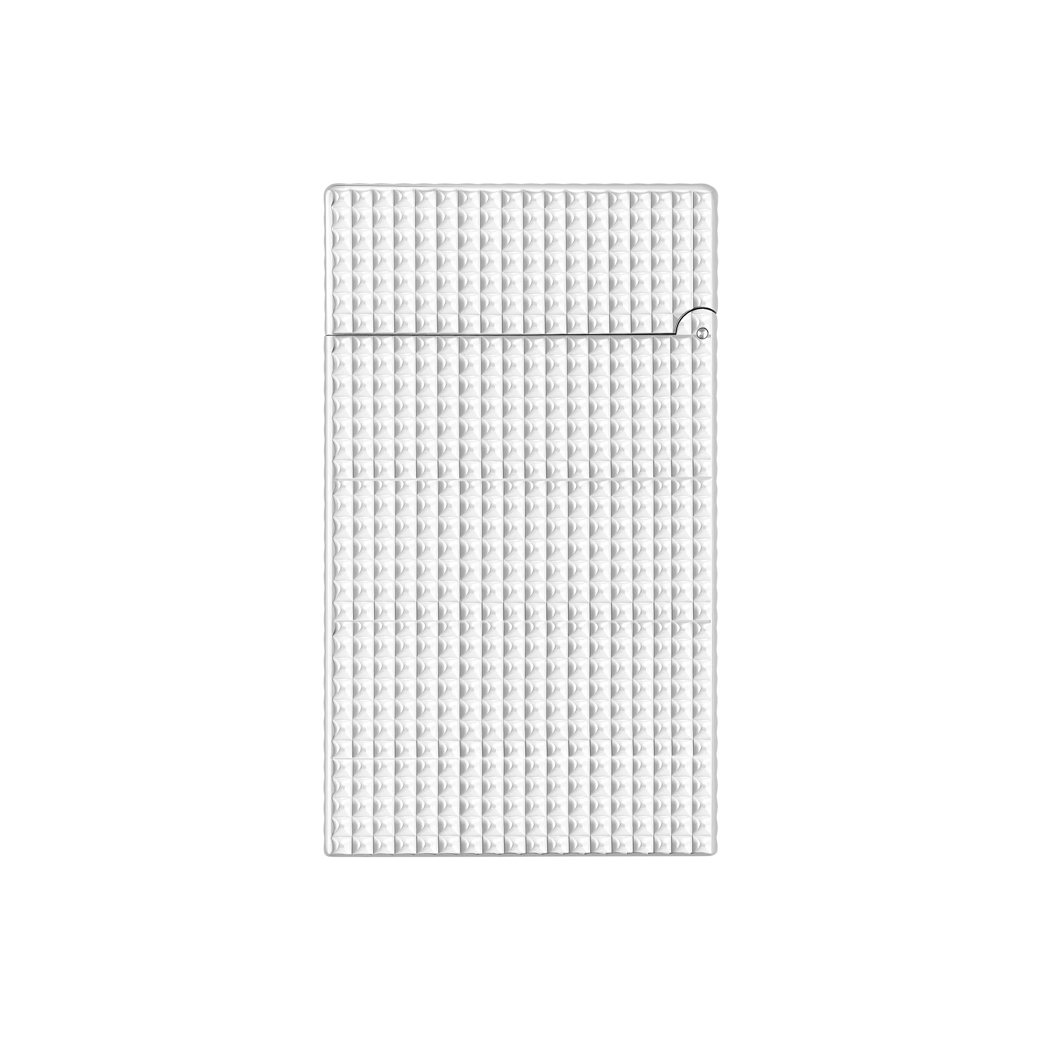 S.T. Dupont Le Grand Diamond Head Lighter Silver - Image 3
