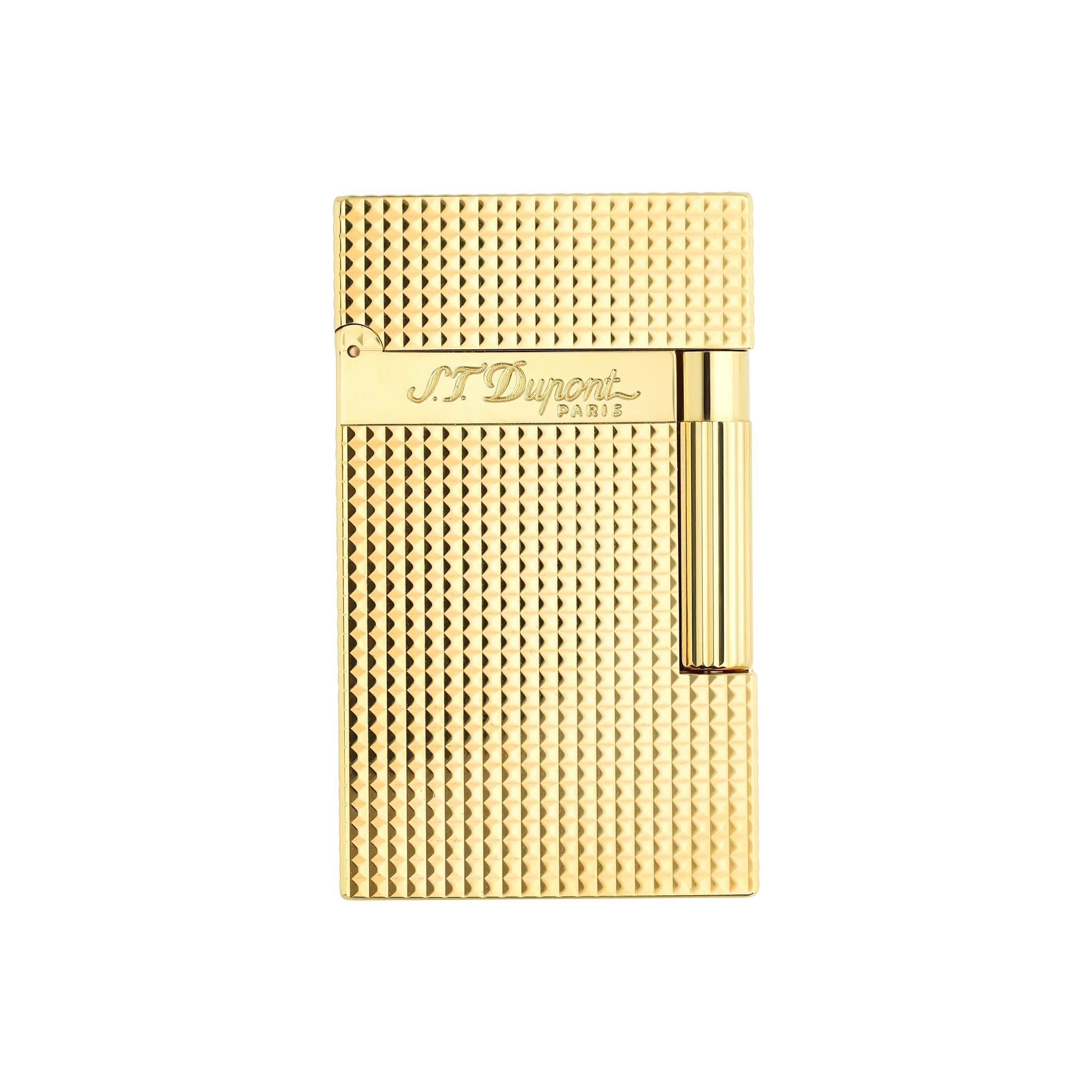 S.T. Dupont Ligne 2 Lighter Diamond Head Gold