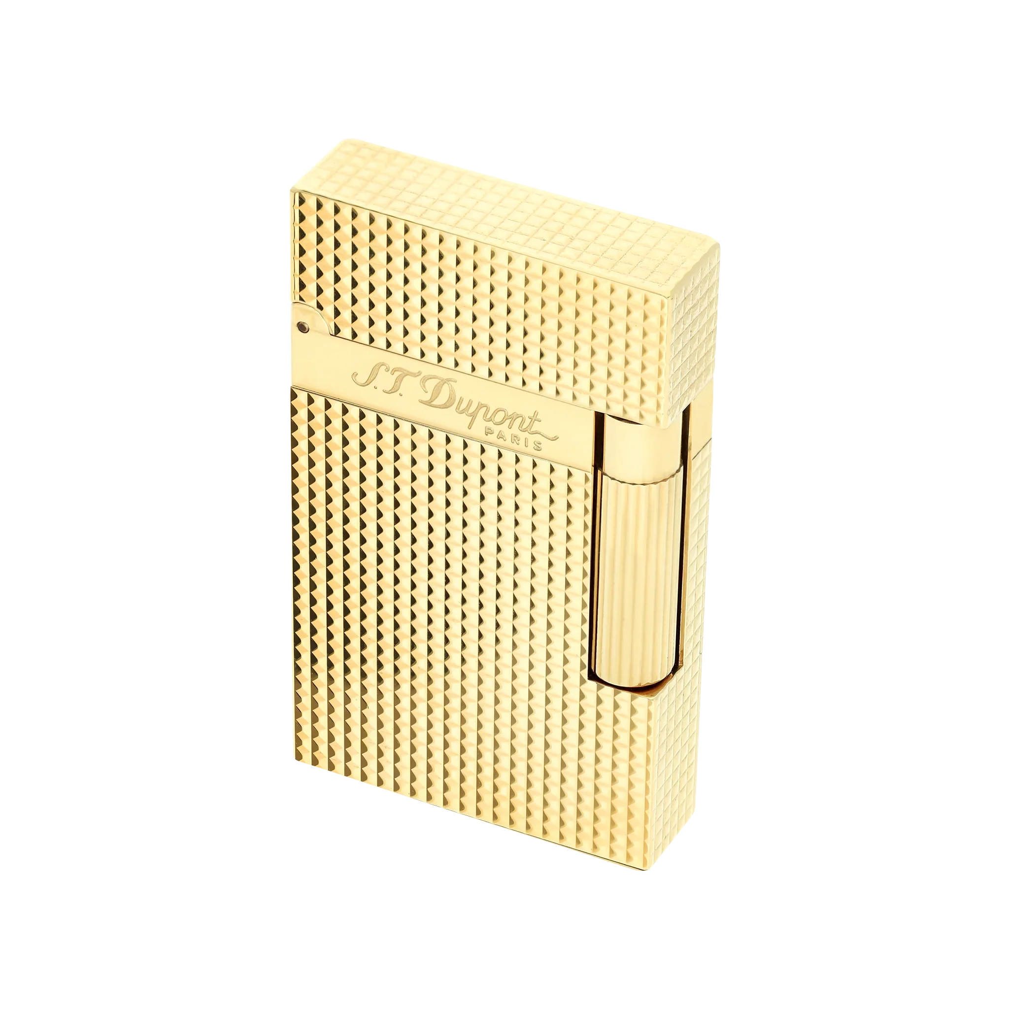 S.T. Dupont Ligne 2 Lighter Diamond Head Gold - Image 5