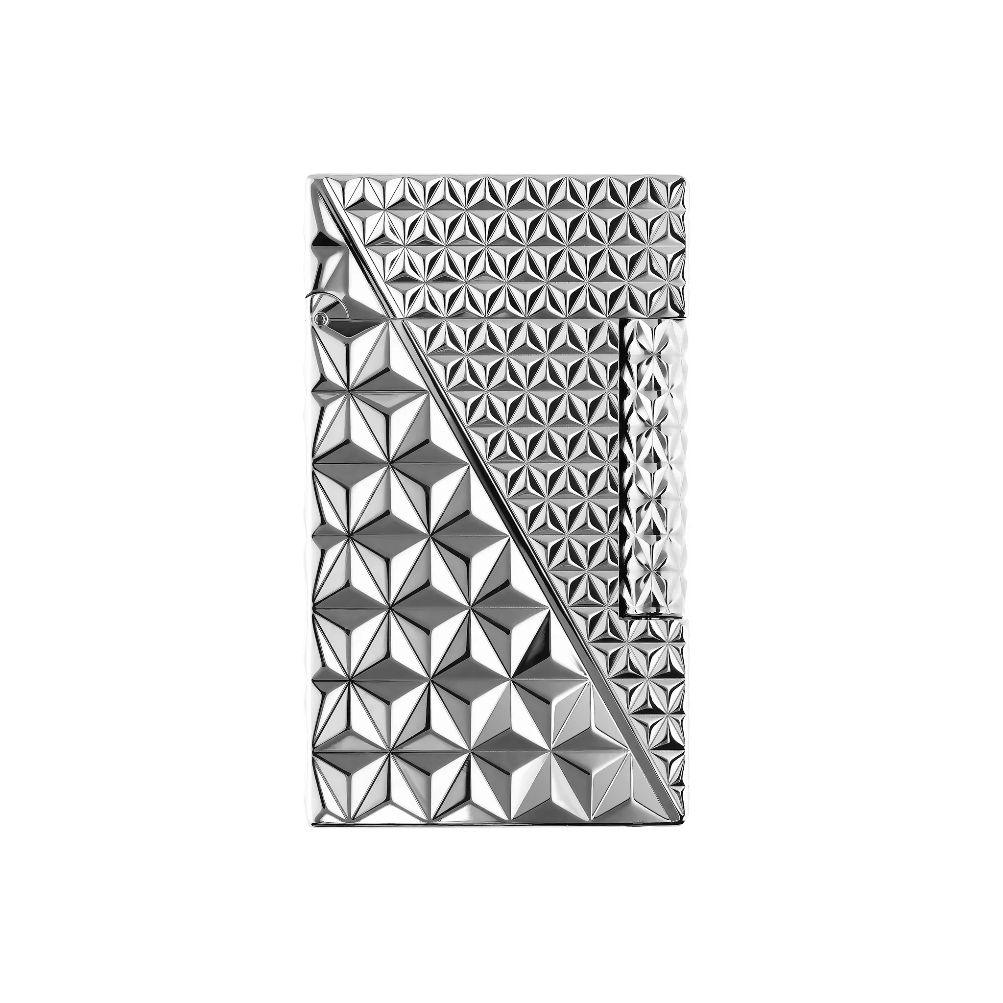 S.T. Dupont Ligne 2 Lighter Double Fire X silver