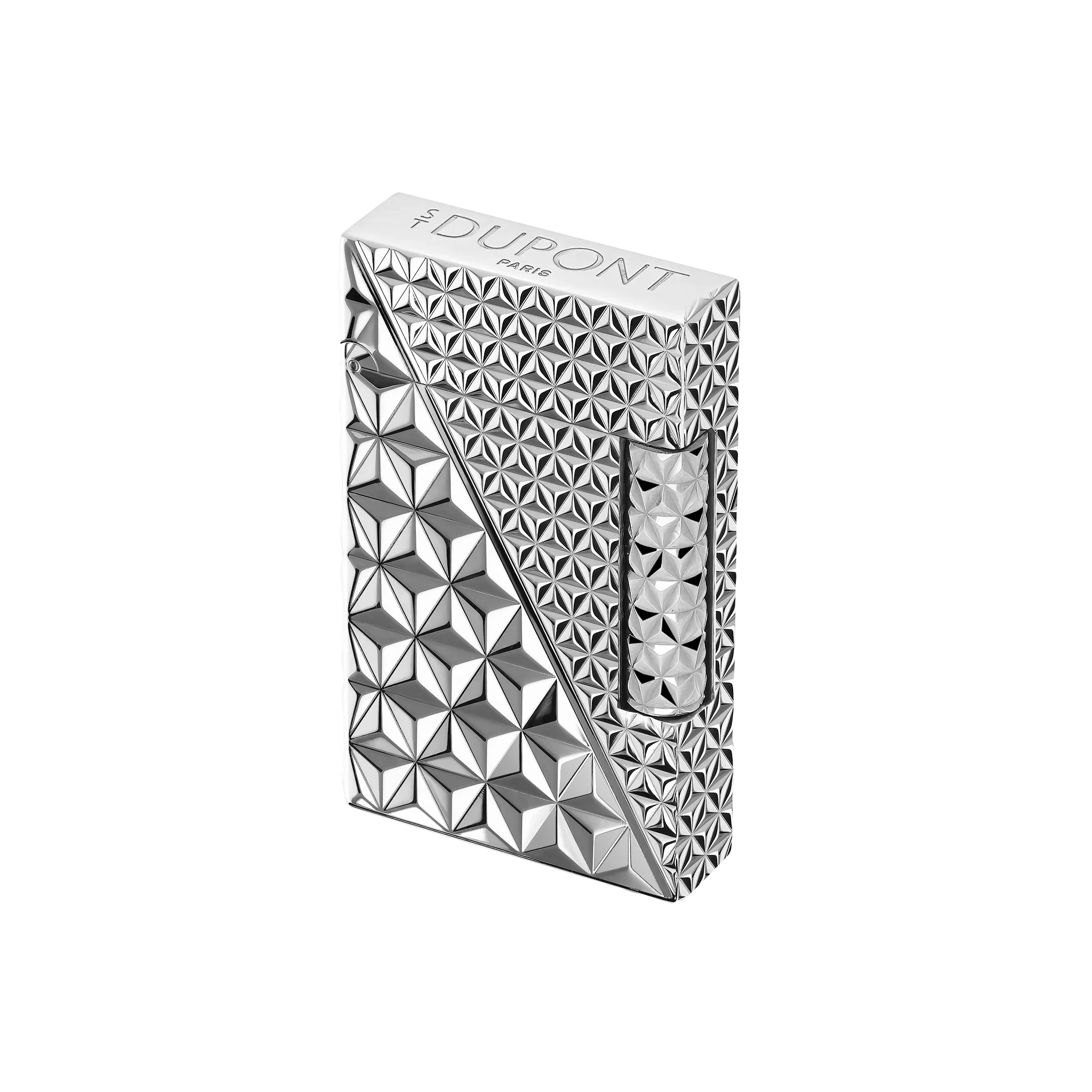 S.T. Dupont Ligne 2 Lighter Double Fire X silver - Image 4