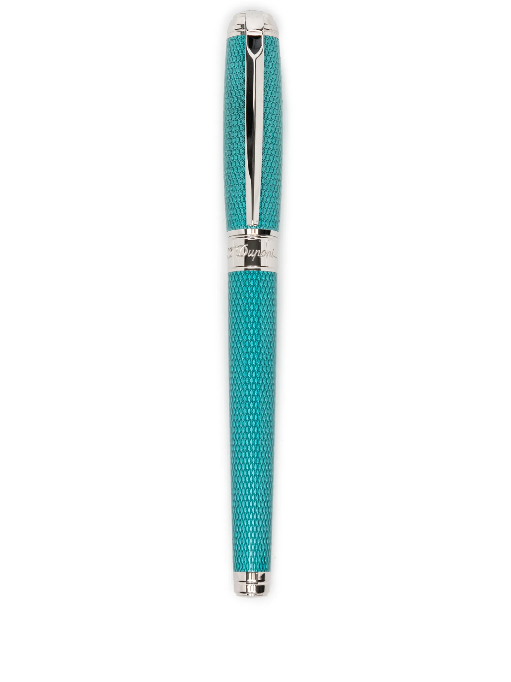 S. T. Dupont Line D Special Project LAR Turquoise Fountain Pen - Image 2