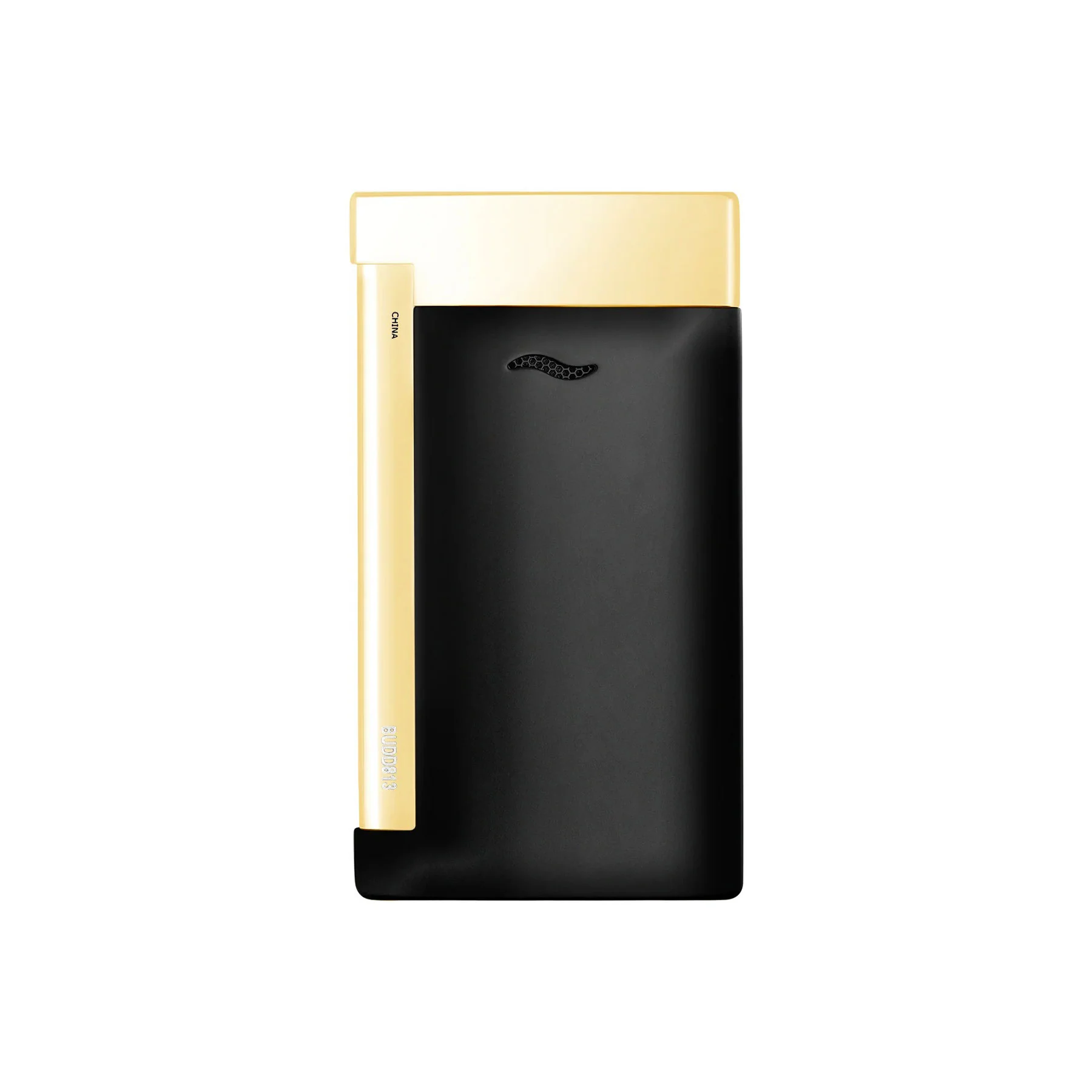 S. T. Dupont SLIM 7 Lacquered Lighter Black and Gold - Image 3