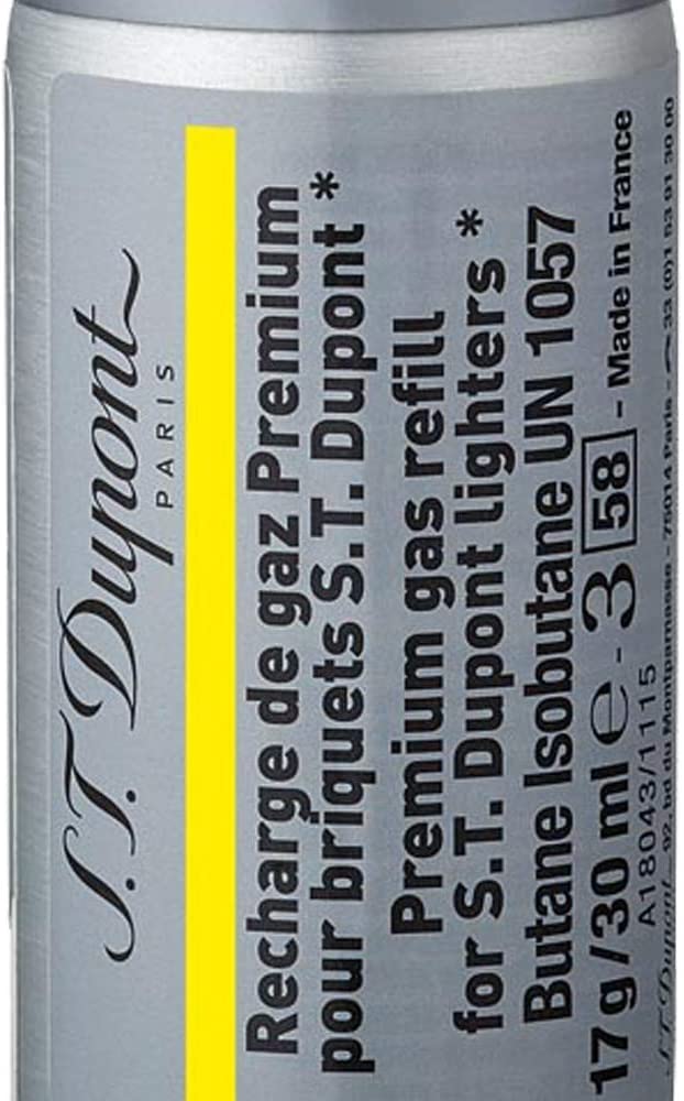 S. T. Dupont  Gas Refill Yellow - Image 3